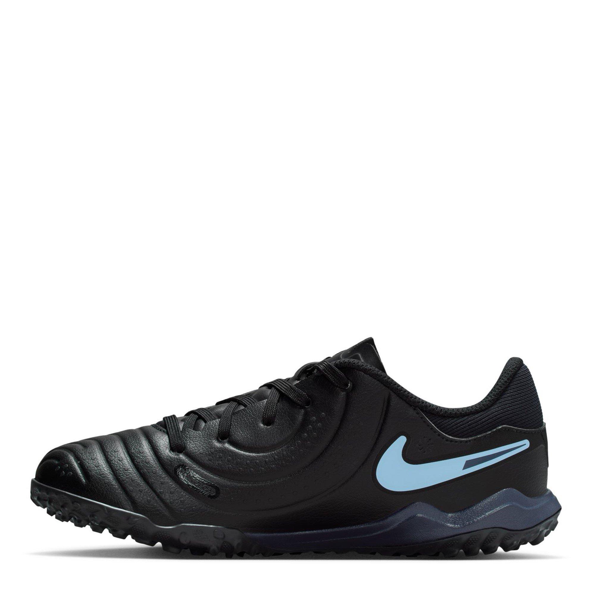 Black/Black - Nike - Tiempo Legend 10 Academy Juniors Astro Turf Football Boots - 2