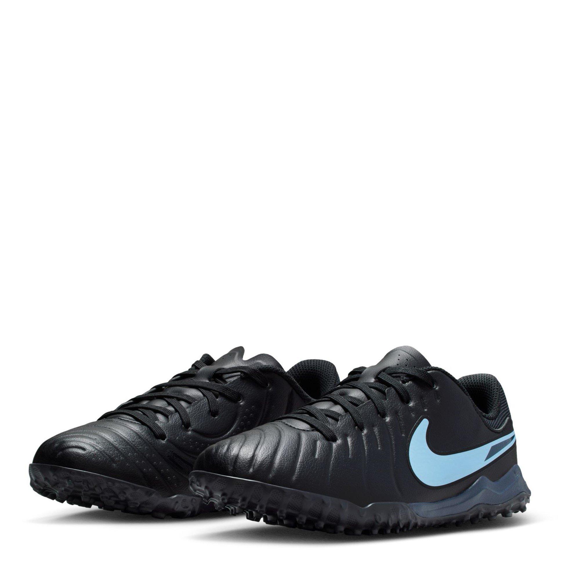 Black/Black - Nike - Tiempo Legend 10 Academy Juniors Astro Turf Football Boots - 4