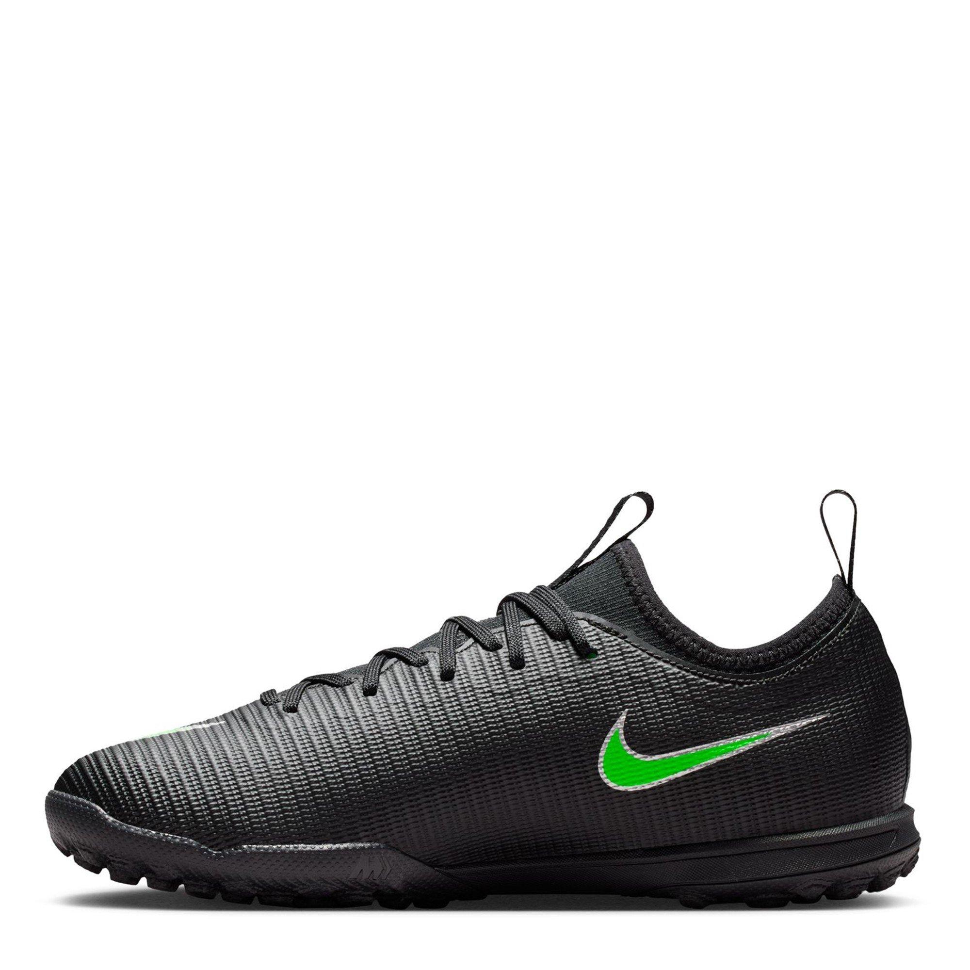 Black/Green - Nike - Kids' Mercurial Astro Turf Football Boot - 2