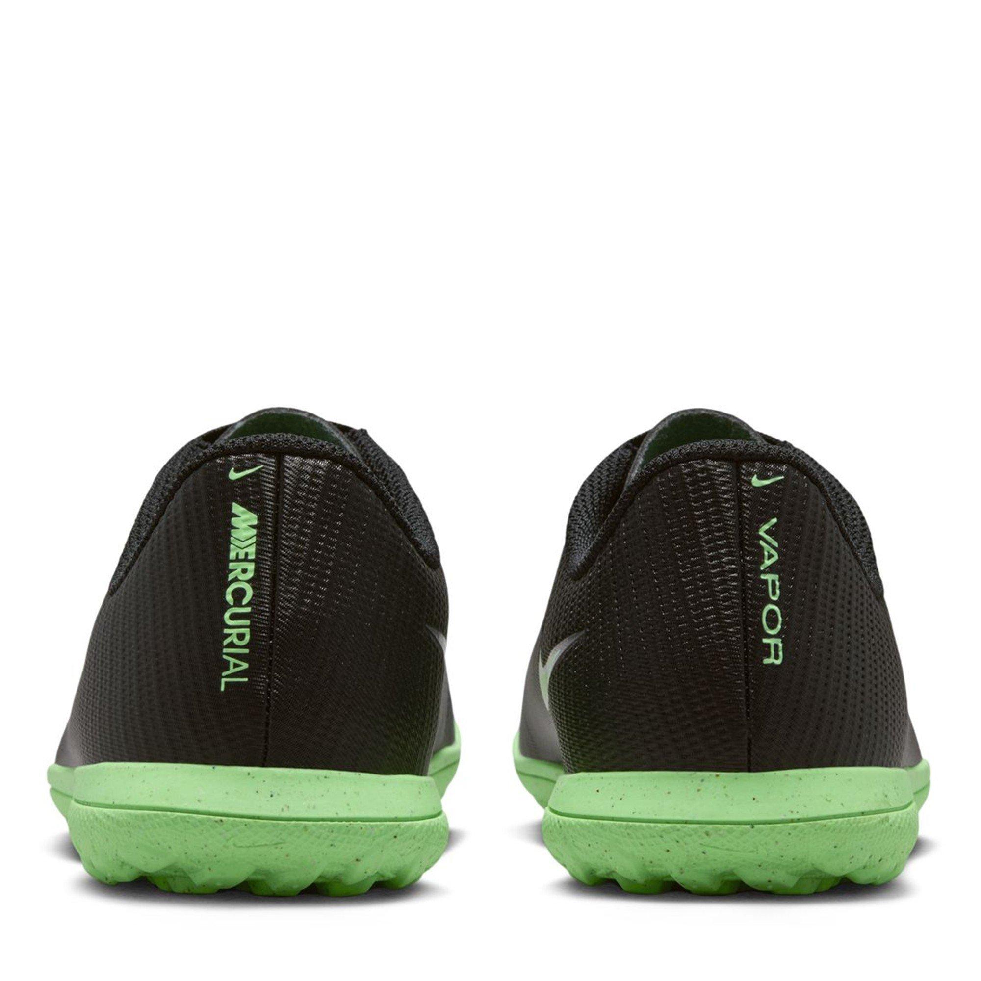 Black/Green - Nike - Kids' Mercurial Club Astro Turf Football Boot - 5