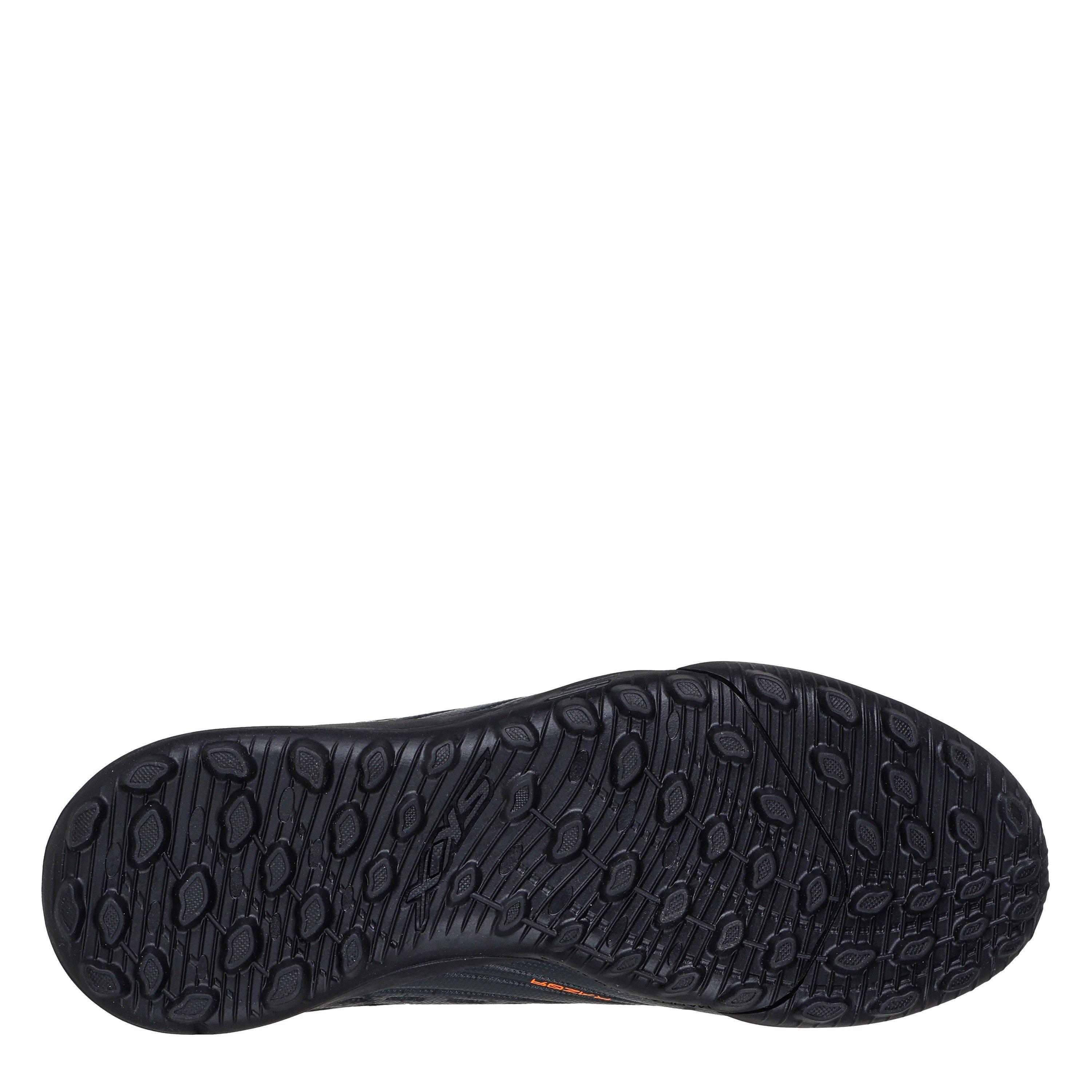 Black/Orange - Skechers - Razor Junior Astro Turf Football Boots - 5