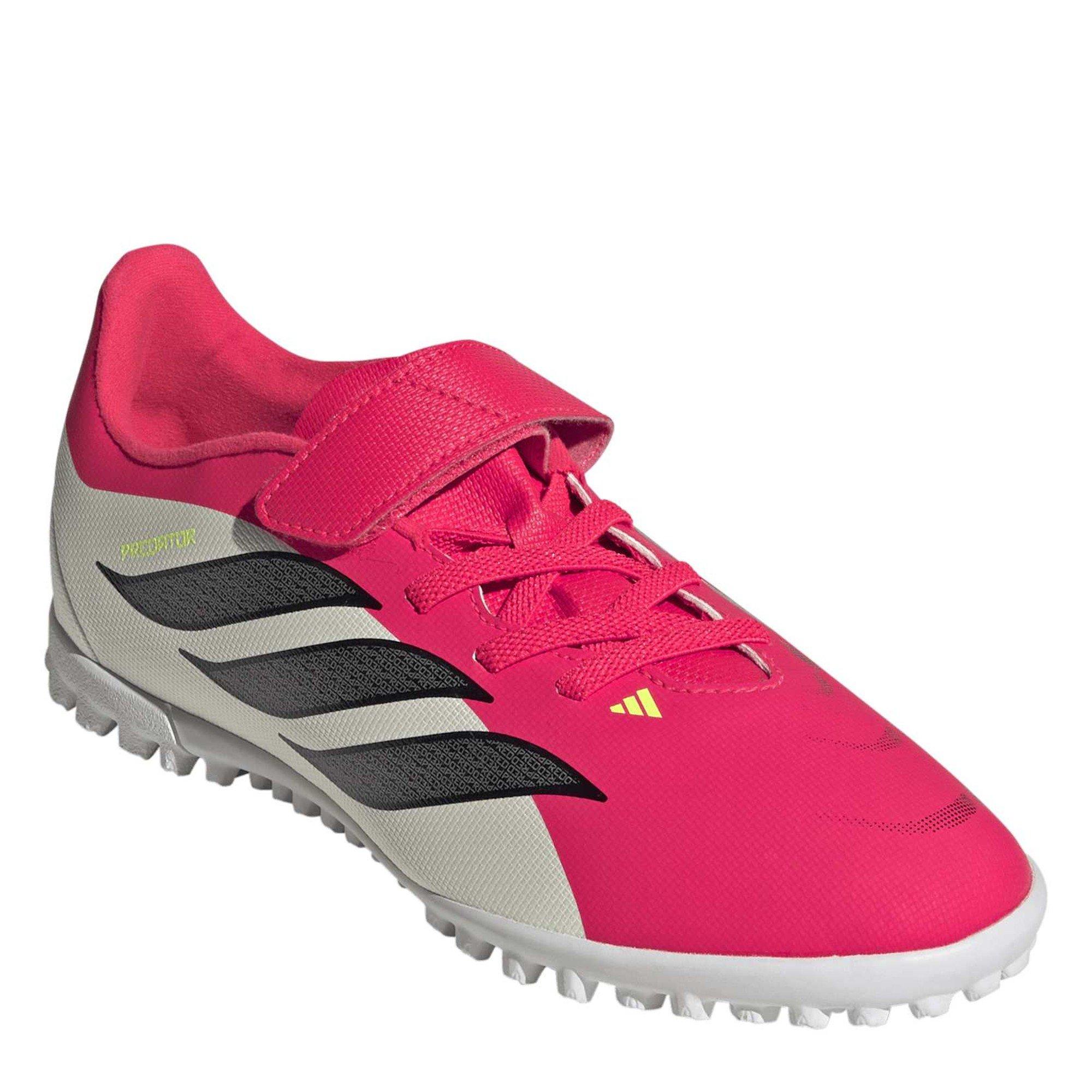 Lucid Red/Core - adidas - Kids' Predator Club Astro Turf Football Boot - 3
