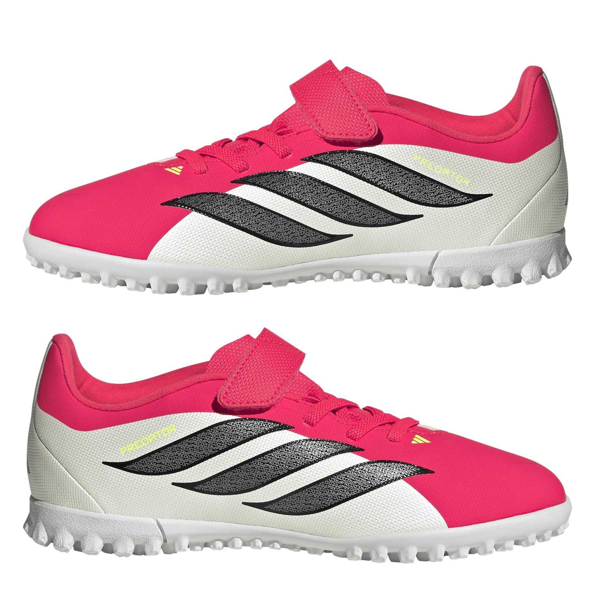 Lucid Red/Core - adidas - Kids' Predator Club Astro Turf Football Boot - 9