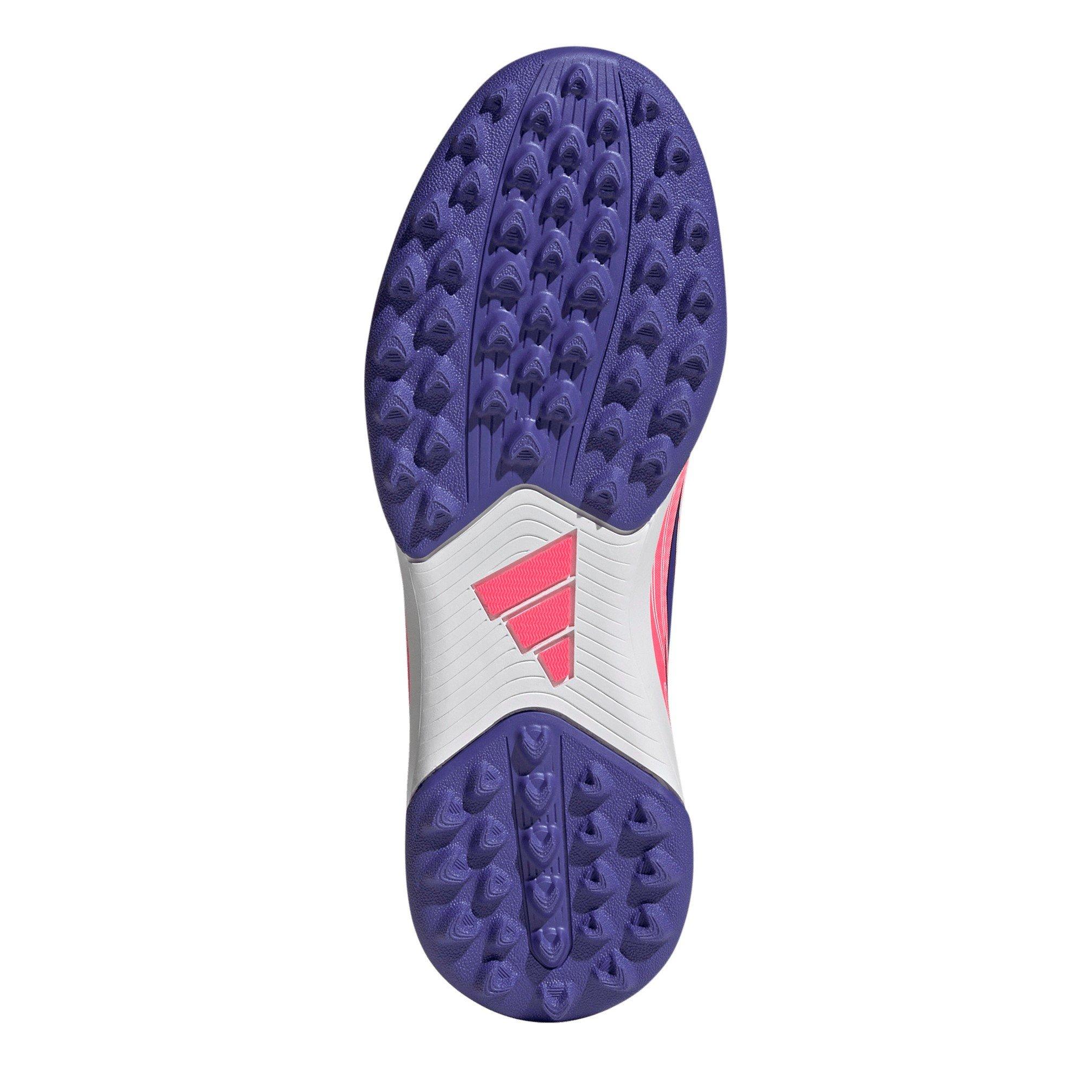 Bianco/Corallo - adidas - F50 Hyperfast Club Turf Football Boots Juniors - 6