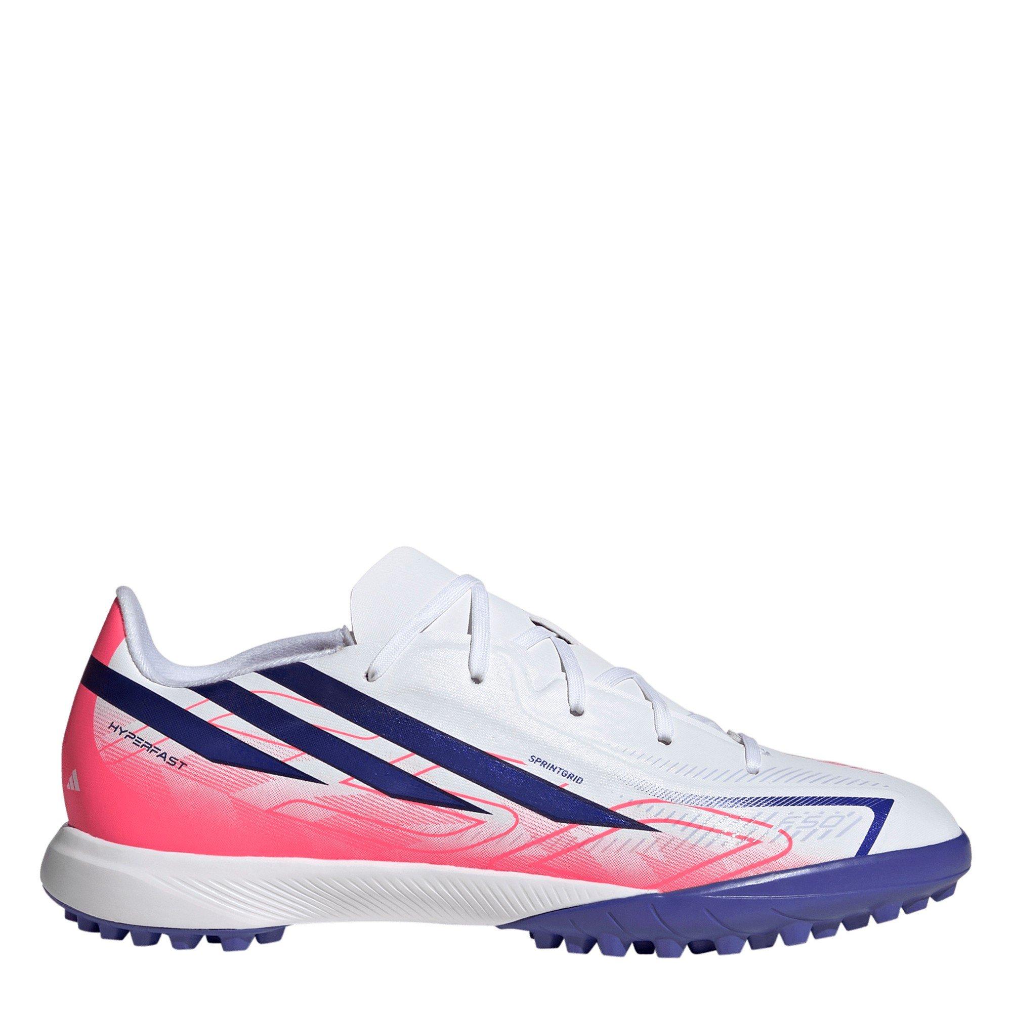 Bijelo/Koraljno - adidas - F50 Hyperfast League Turf Football Boots Juniors - 1