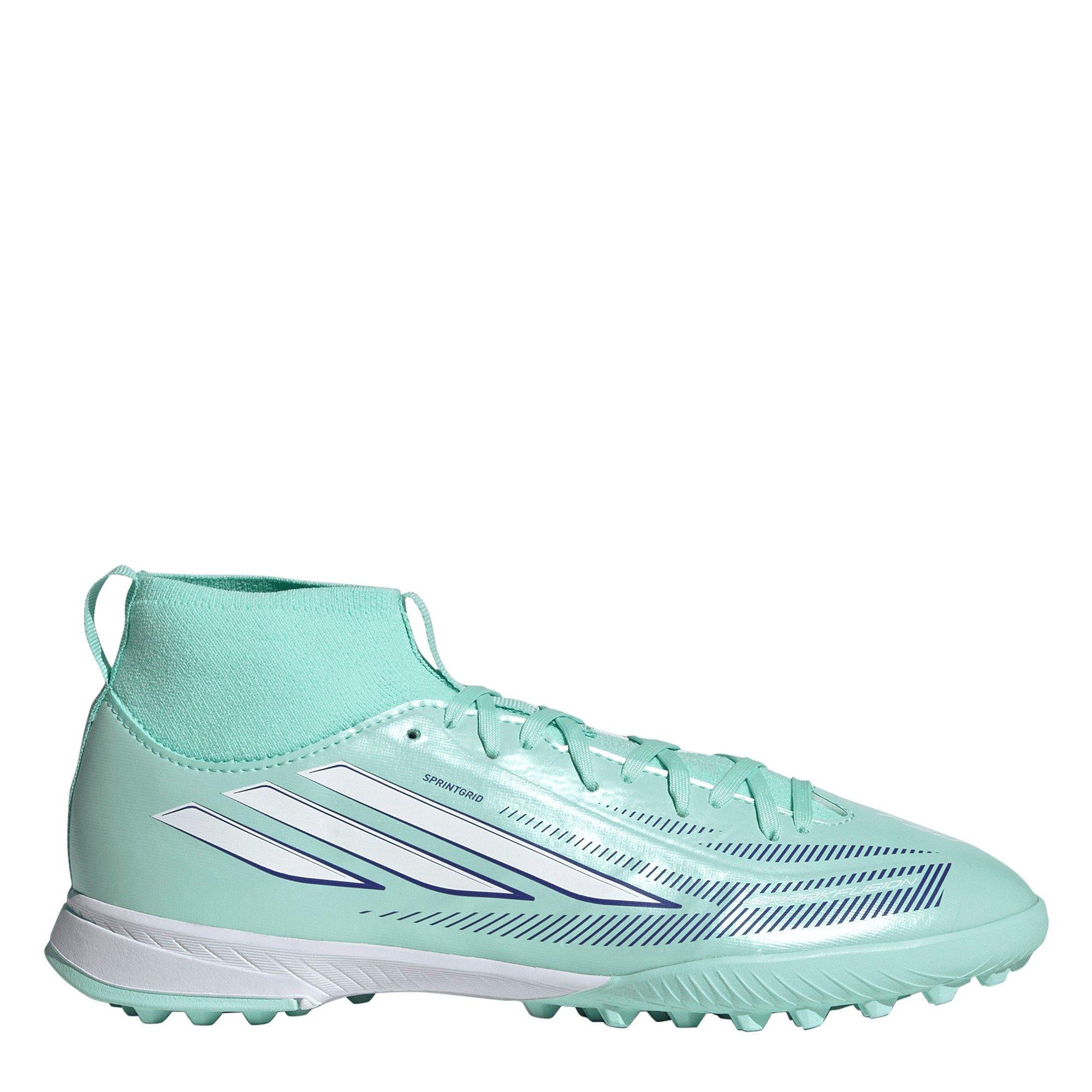adidas Kids' F50 Lace-Up Astro Turf Football Boots