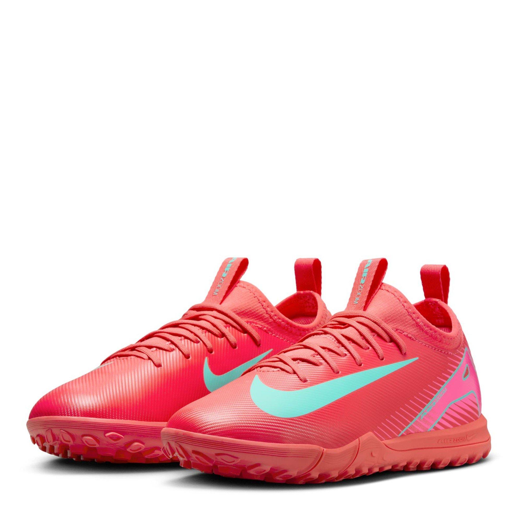 Red/Green - Nike - Mercurial Vapor 16 Academy Junior Indoor Football Shoes - 4