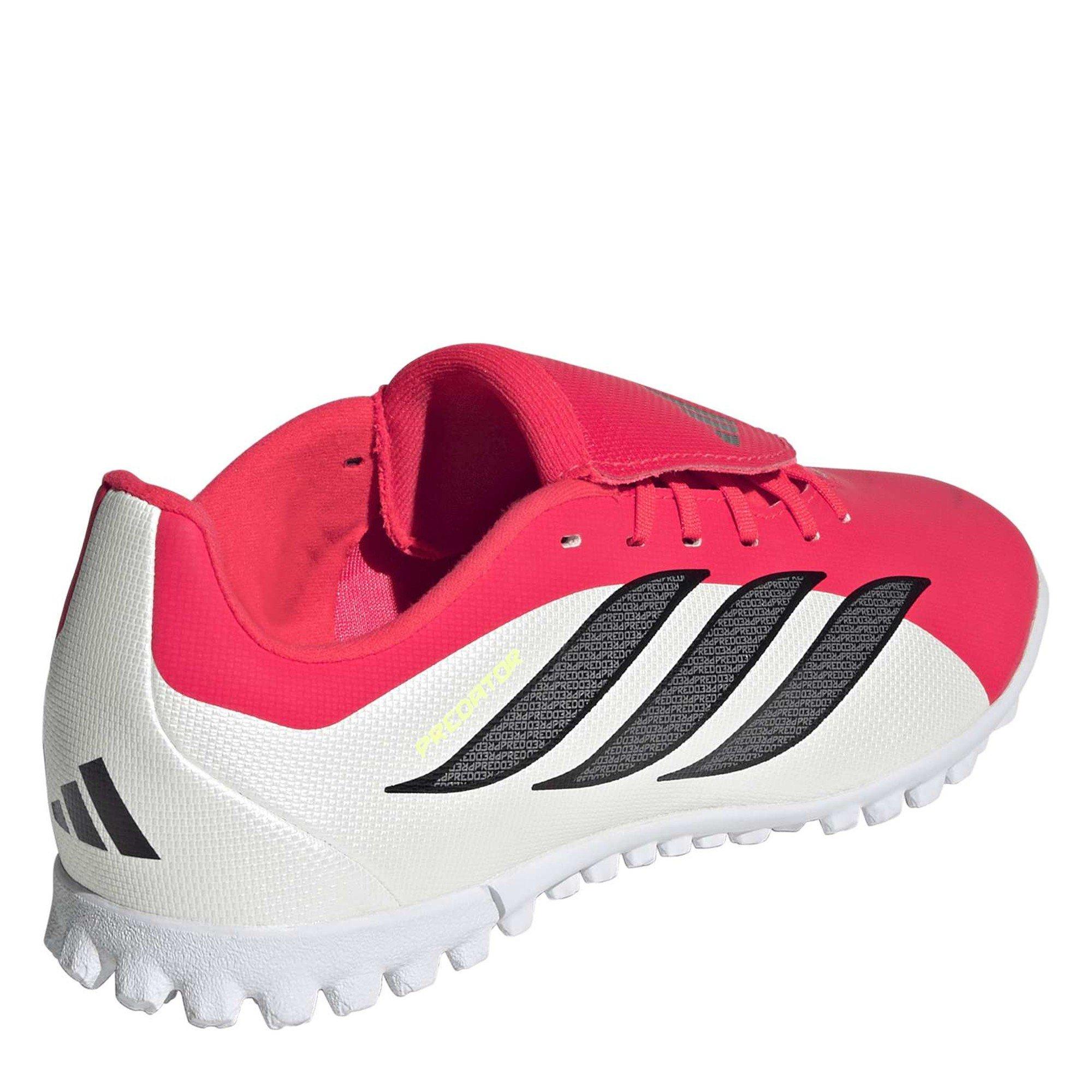 Lucid Red/Core - adidas - Kids' Predator Club Astro Turf Football Boot - 4