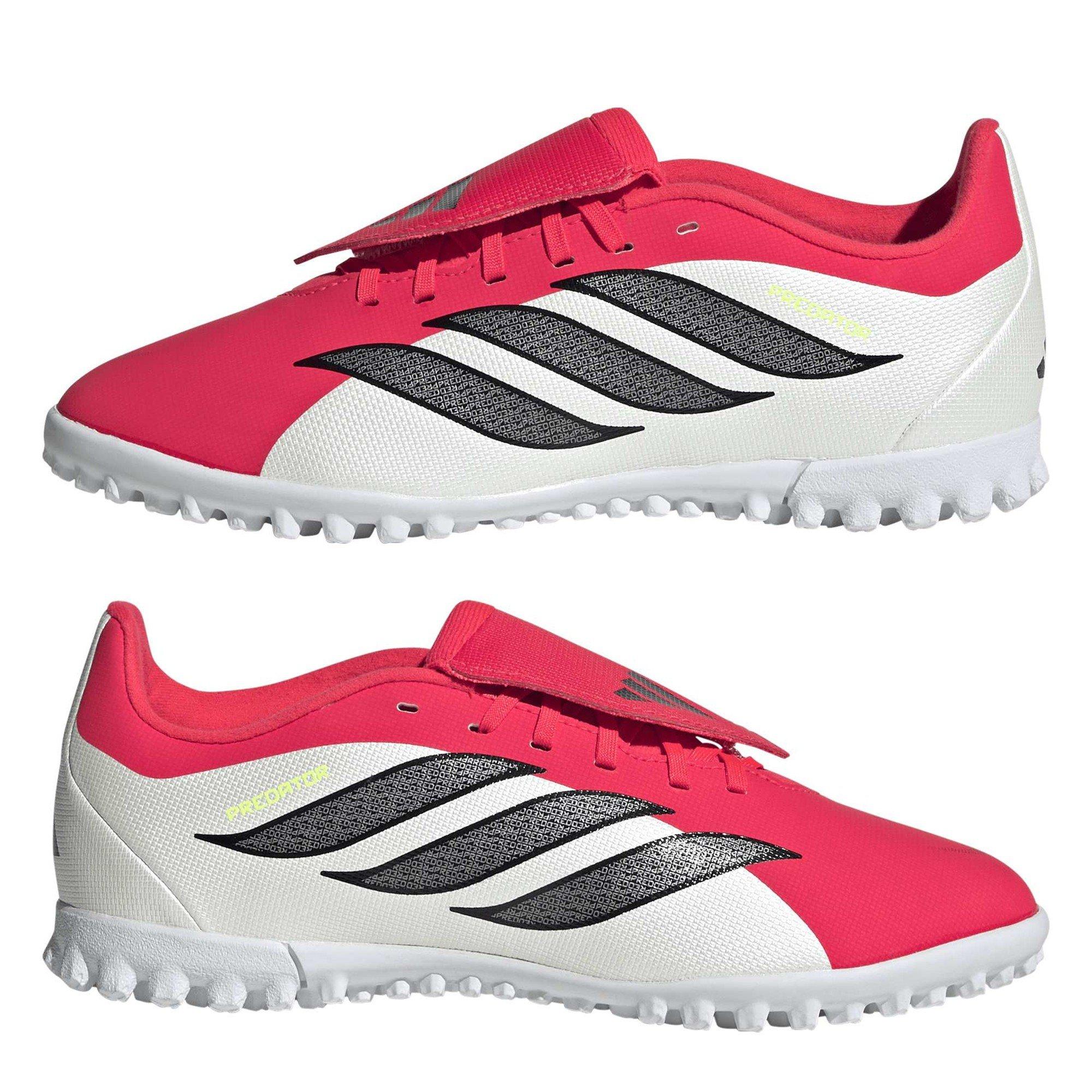 Lucid Red/Core - adidas - Kids' Predator Club Astro Turf Football Boot - 9
