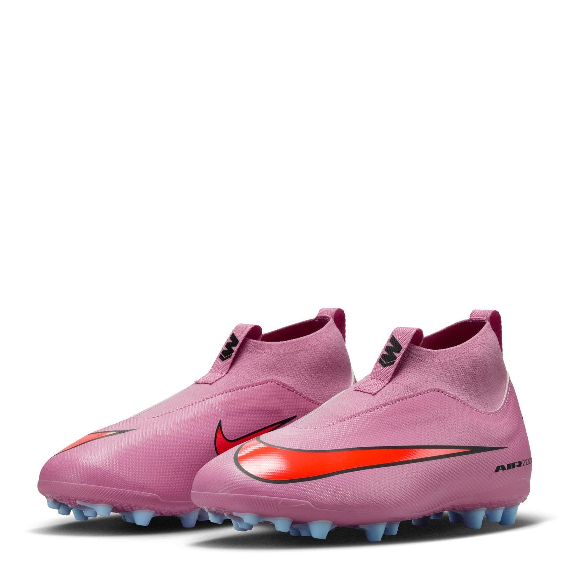 Pink/Schwarz - Nike - Zoom Mercurial Superfly Academy Juniors Artificial Ground Football Boots - 4