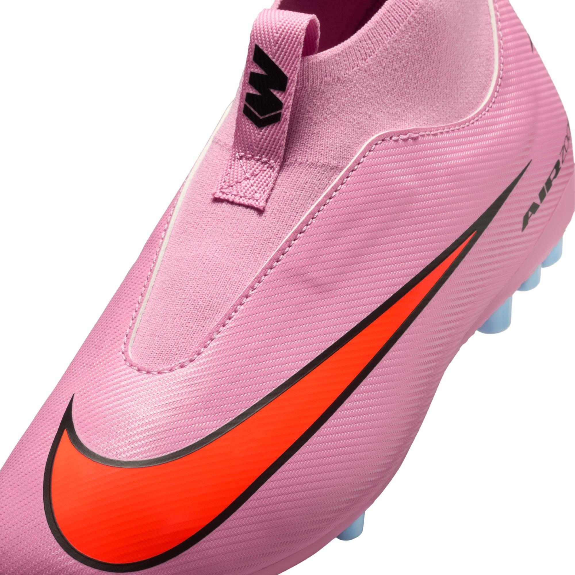 Pink/Schwarz - Nike - Zoom Mercurial Superfly Academy Juniors Artificial Ground Football Boots - 7