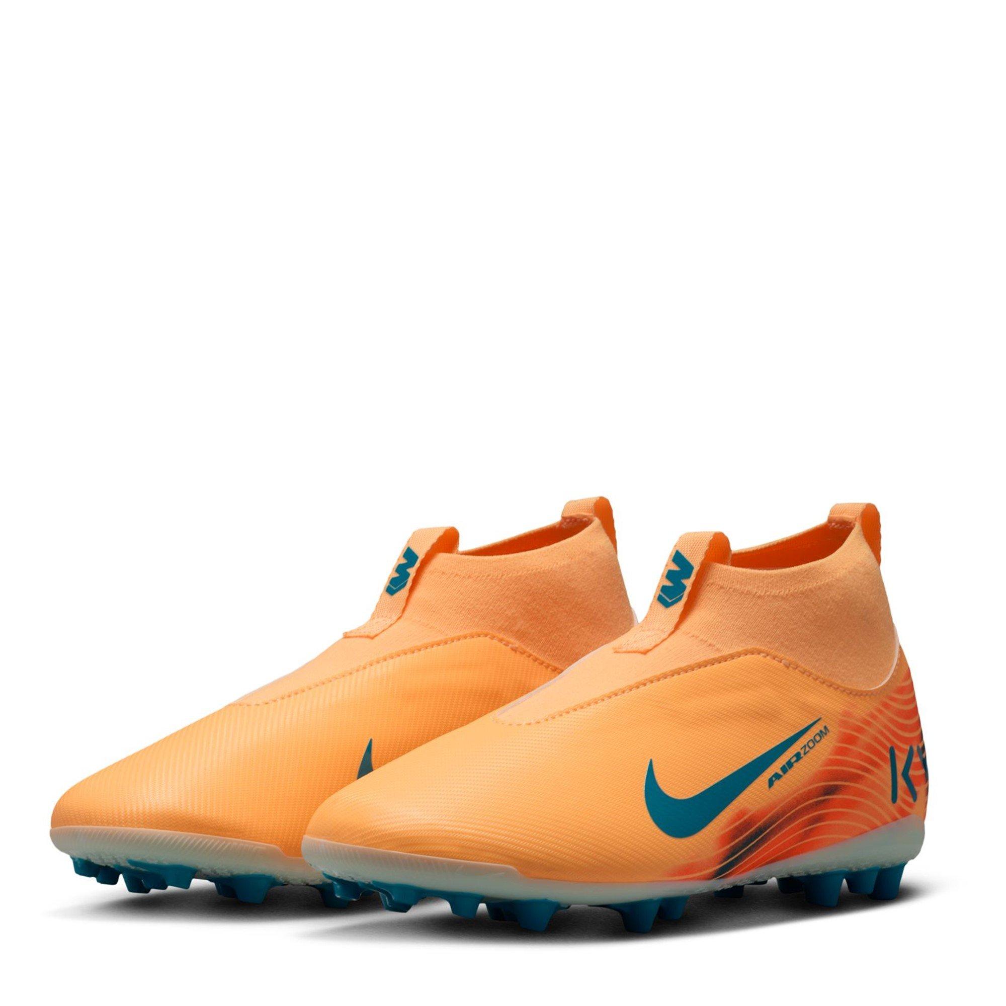 Orange/Melon - Nike - Zoom Mercurial Superfly Academy Juniors Artificial Ground Football Boots - 4
