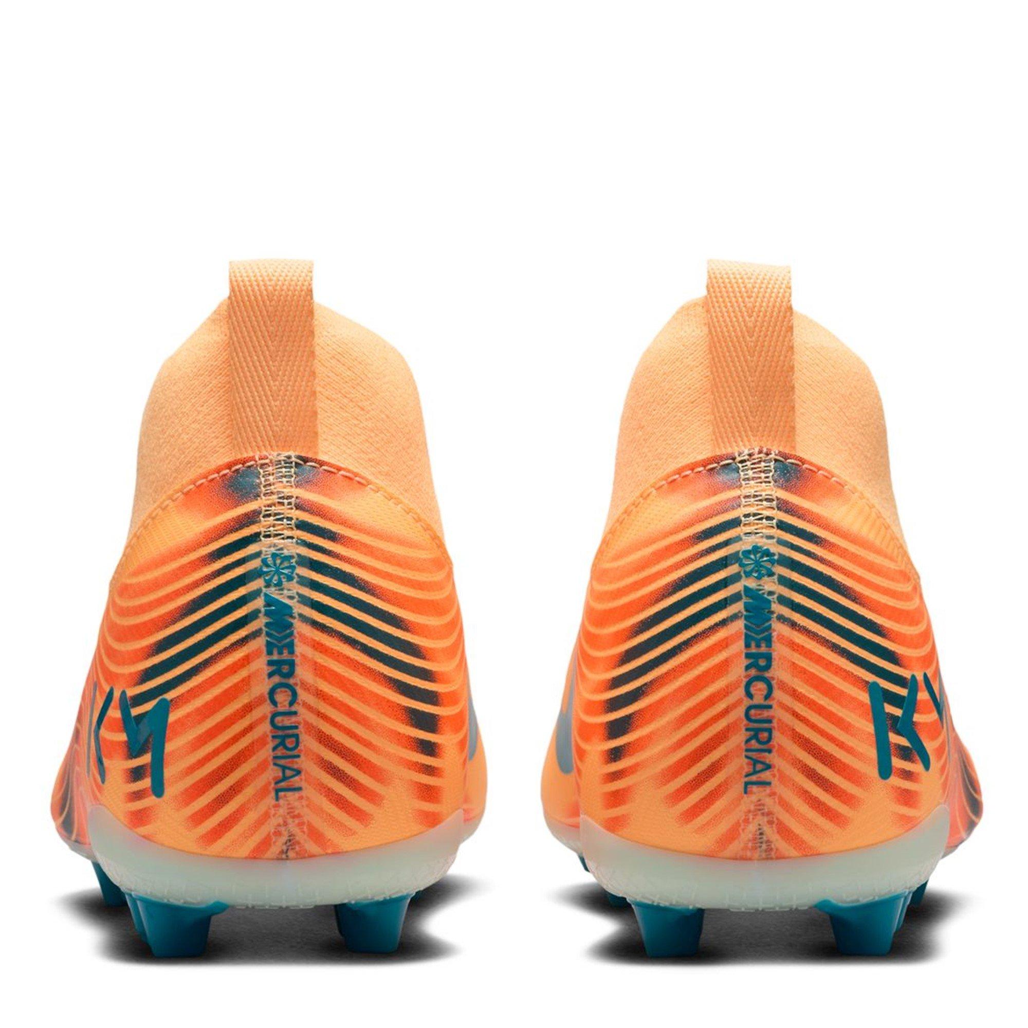 Orange/Melon - Nike - Zoom Mercurial Superfly Academy Juniors Artificial Ground Football Boots - 5