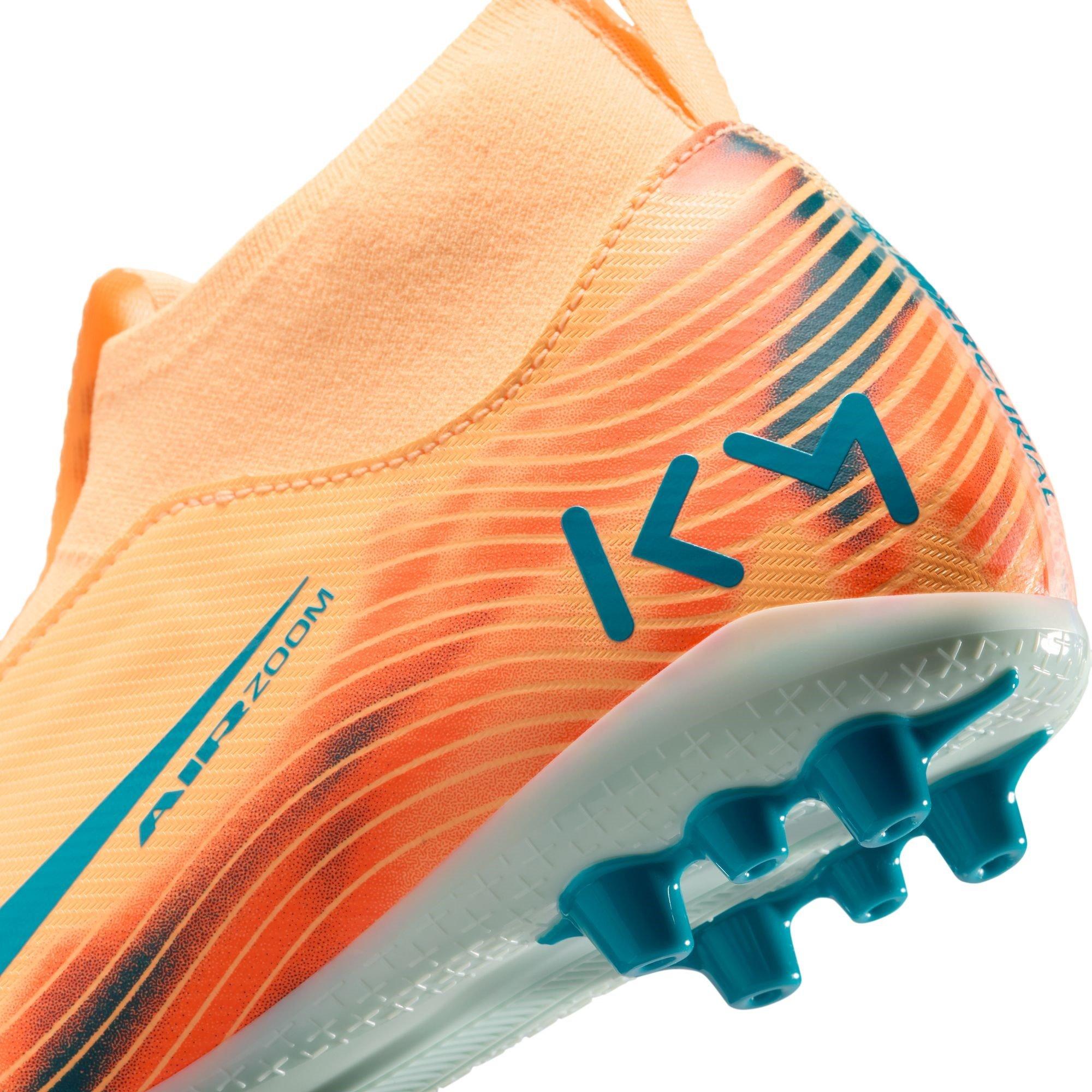 Orange/Melon - Nike - Zoom Mercurial Superfly Academy Juniors Artificial Ground Football Boots - 8