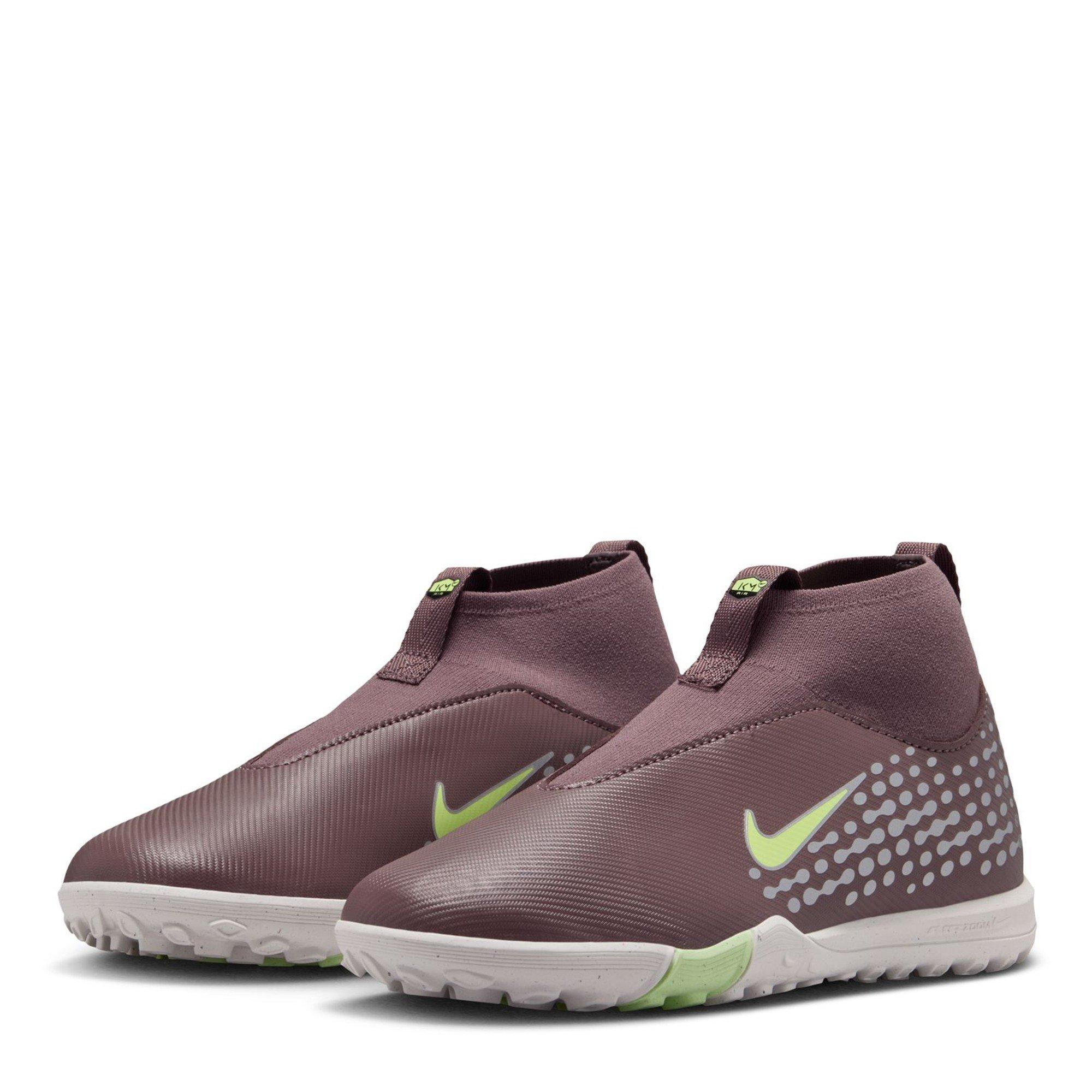 Plum/Silver - Nike - Zoom Mercurial Superfly 10 Academy Junior Astro Turf Football Boots - 4