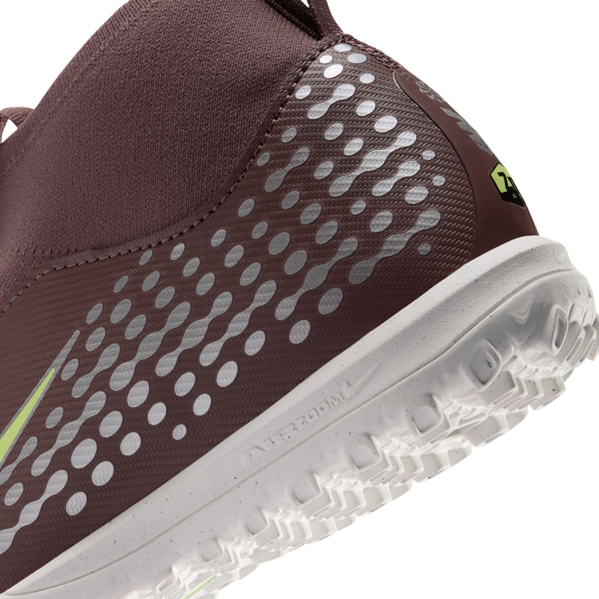 Plum/Silver - Nike - Zoom Mercurial Superfly 10 Academy Junior Astro Turf Football Boots - 8