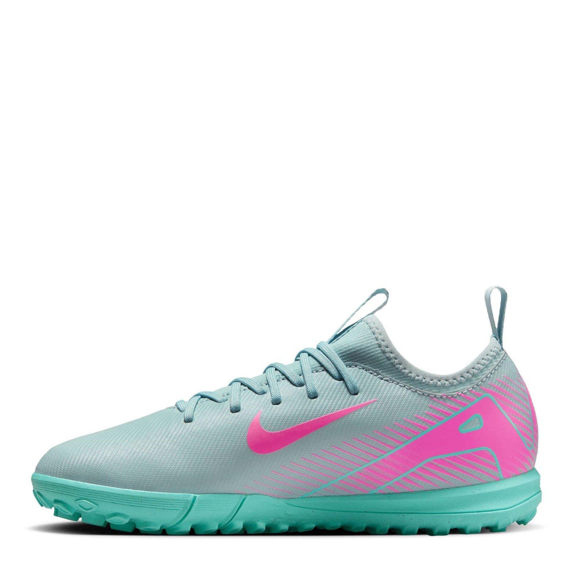 Sivo/Roze - Nike - Zoom Mercurial Vapor 16 Academy Juniors Astro Turf Football Boots - 2