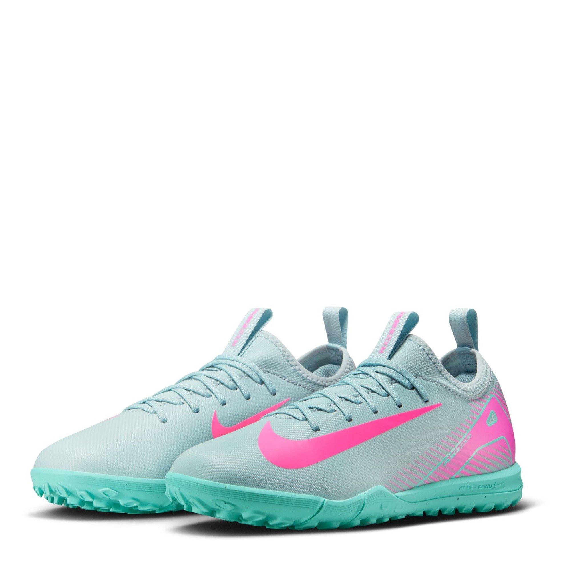 Sivo/Roze - Nike - Zoom Mercurial Vapor 16 Academy Juniors Astro Turf Football Boots - 4