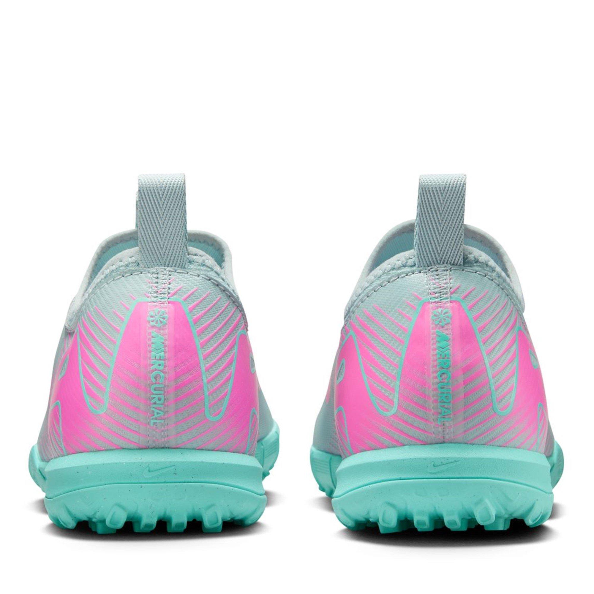Sivo/Roze - Nike - Zoom Mercurial Vapor 16 Academy Juniors Astro Turf Football Boots - 5