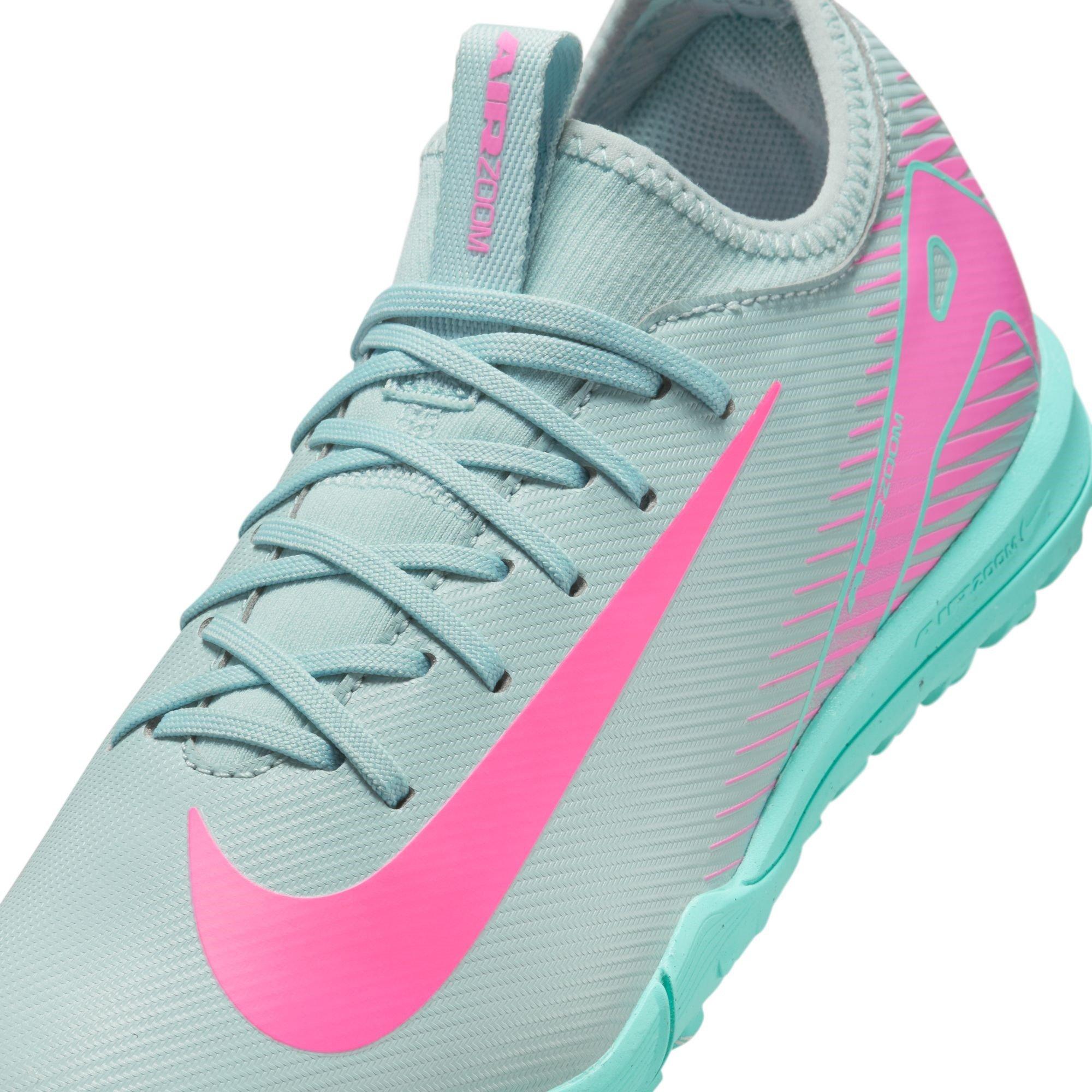 Sivo/Roze - Nike - Zoom Mercurial Vapor 16 Academy Juniors Astro Turf Football Boots - 7