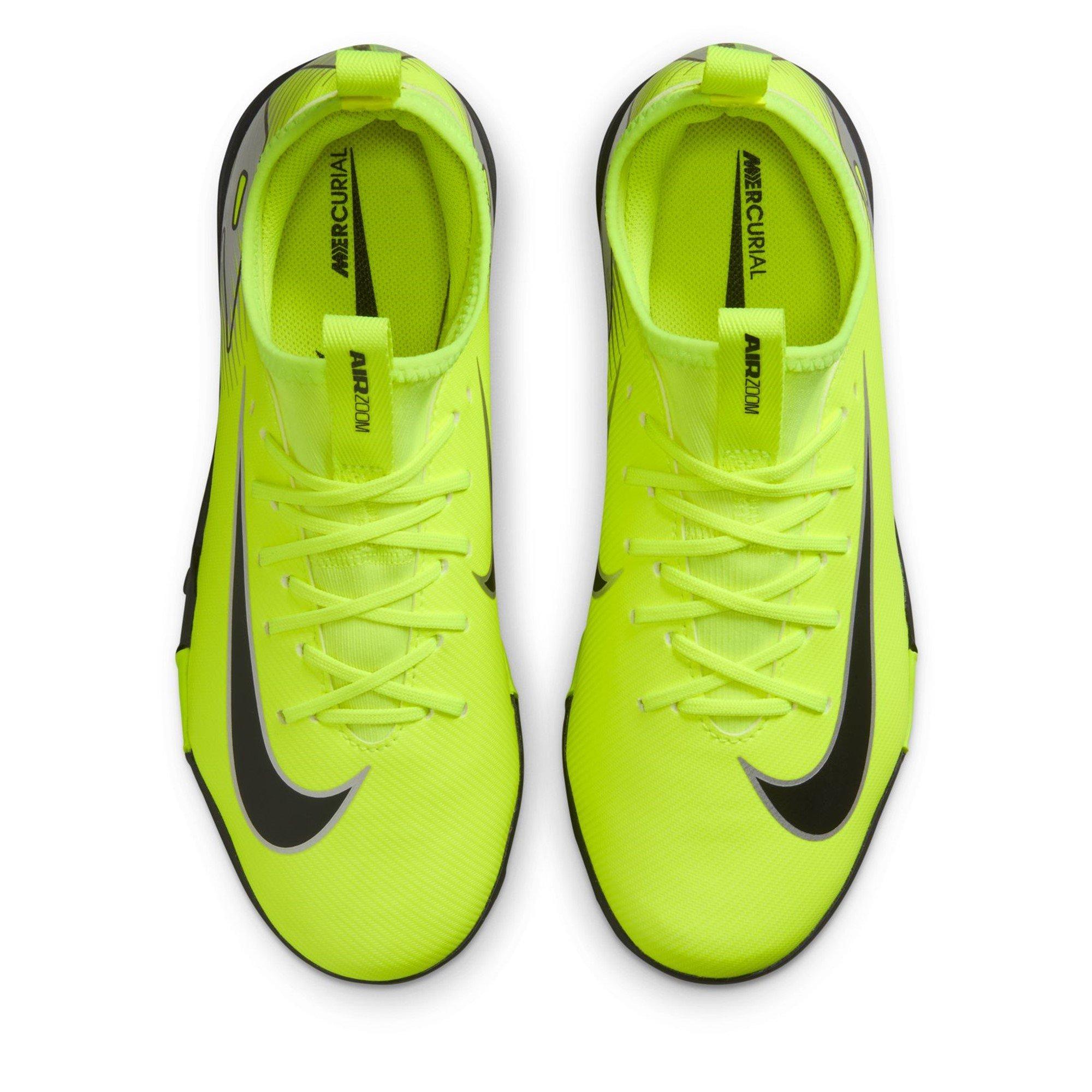 Volt/Schwarz - Nike - Zoom Mercurial Vapor 16 Academy Juniors Astro Turf Football Boots - 6