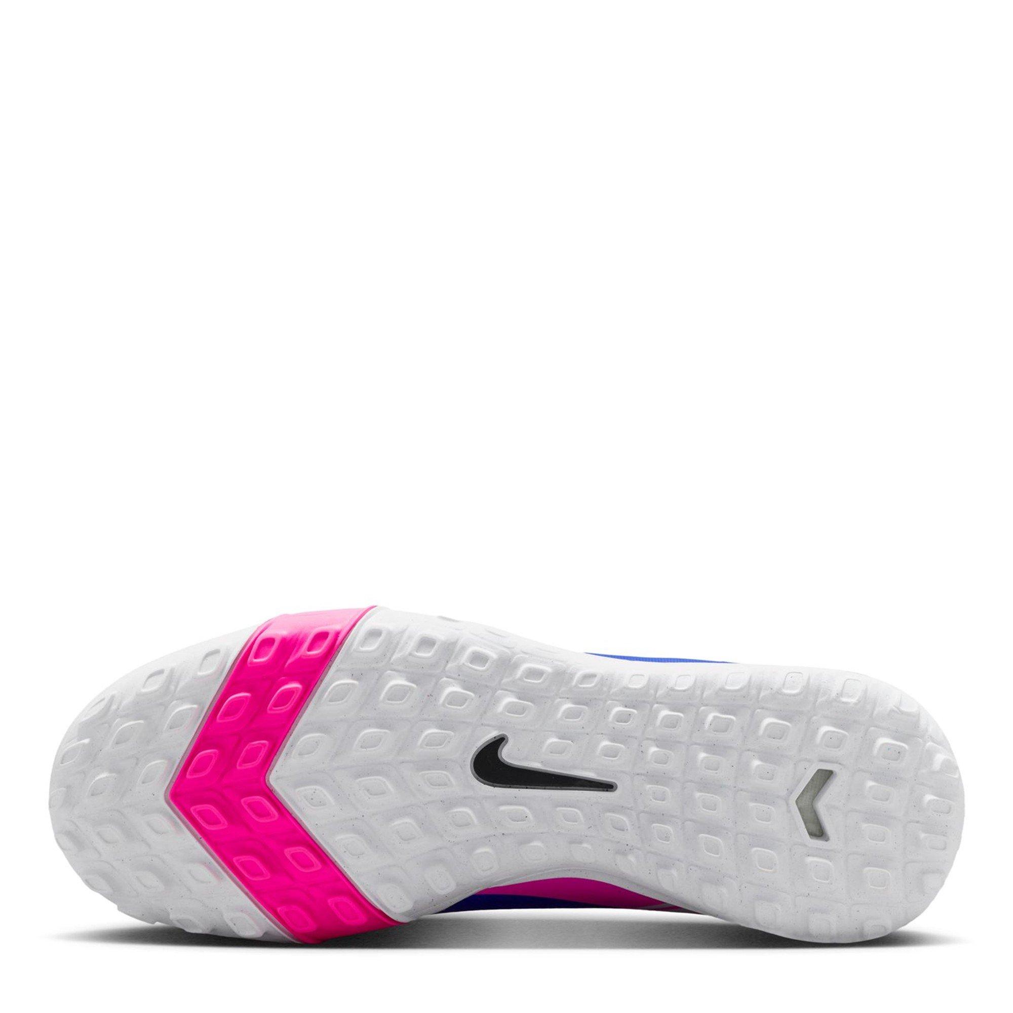 Blue/Wht/Pink - Nike - Zoom Mercurial Vapor 16 Academy Juniors Astro Turf Football Boots - 3
