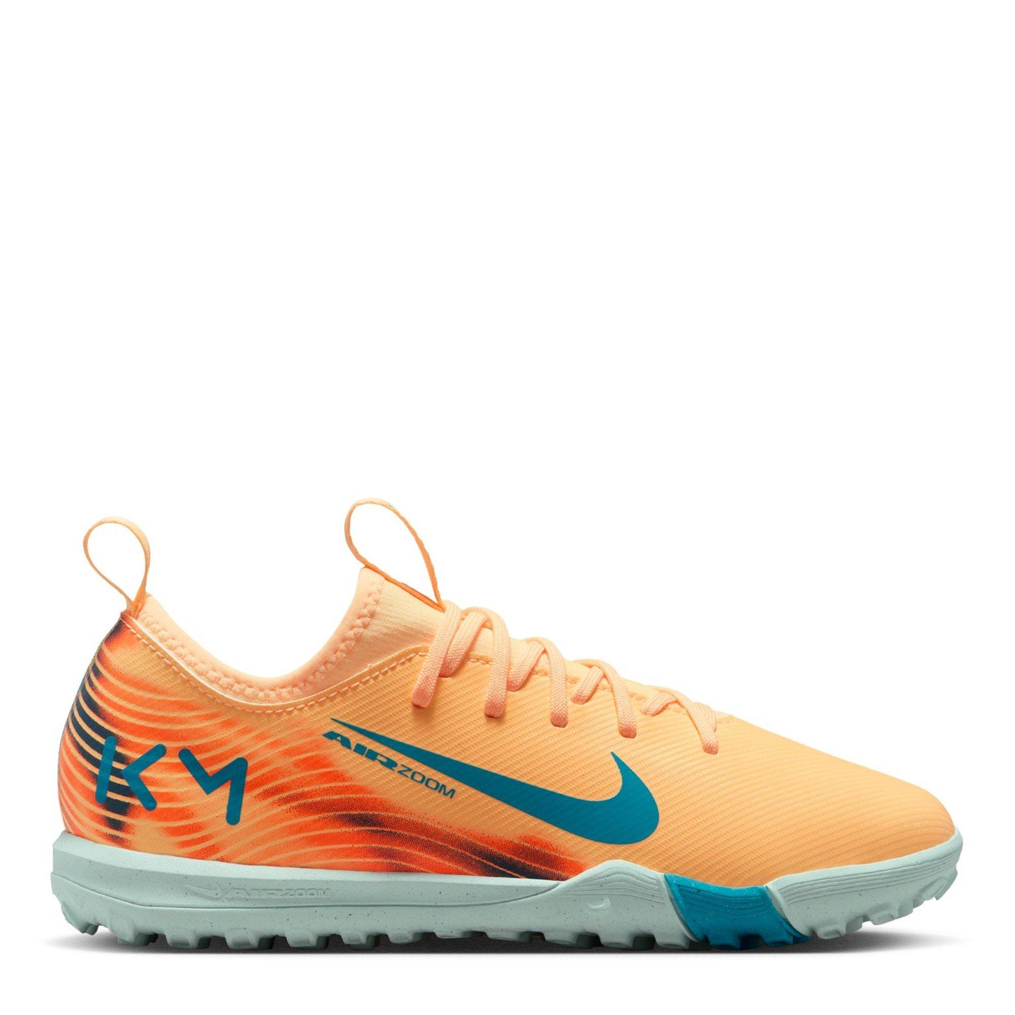 Nike Boys Zoom Mercurial Vapor 16 Academy Juniors Astro Turf Football Boots - Orange/Melon - 5.5 (38.5)