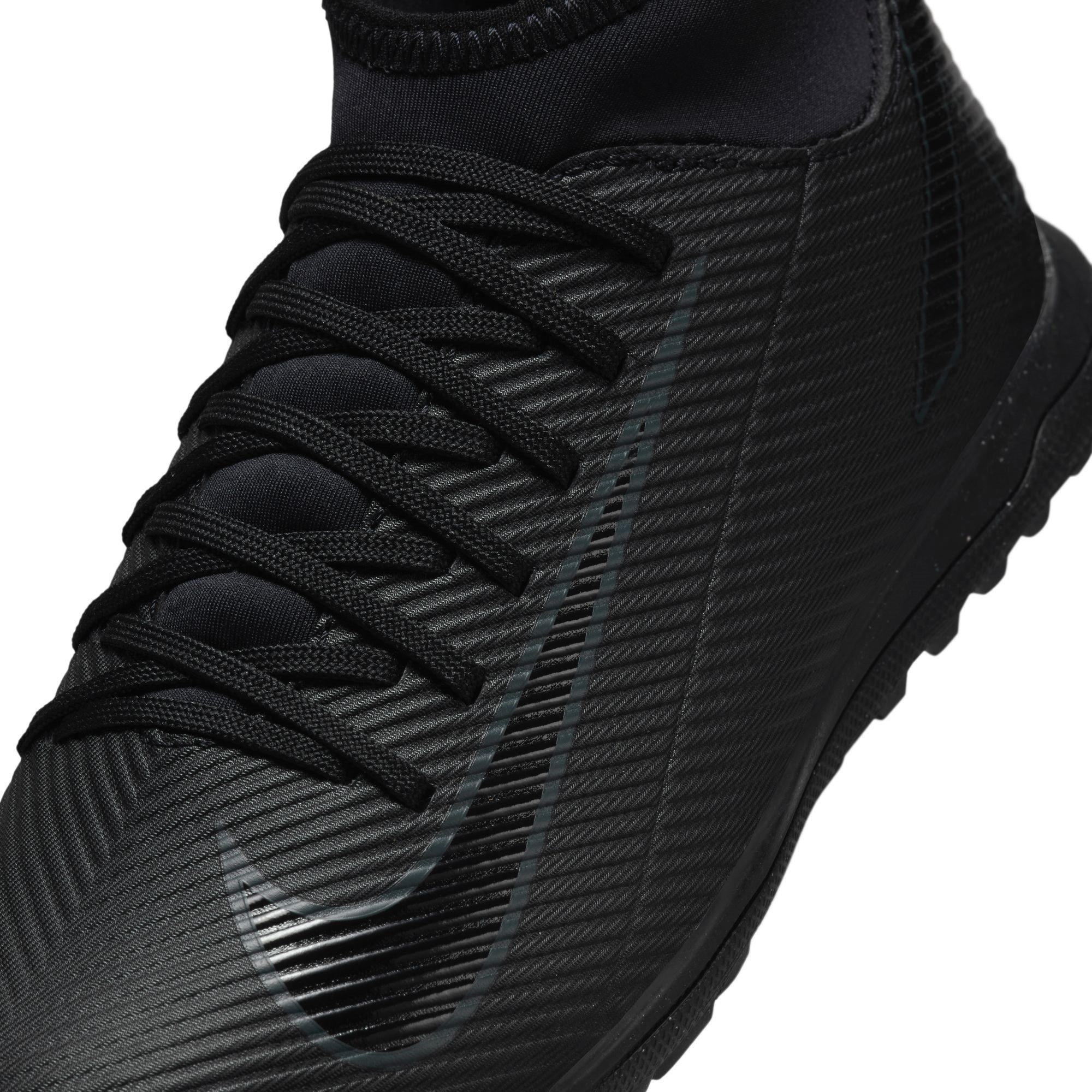Black/Green - Nike - Mercurial Superfly 10 Club Juniors Astro Turf Football Boots - 7