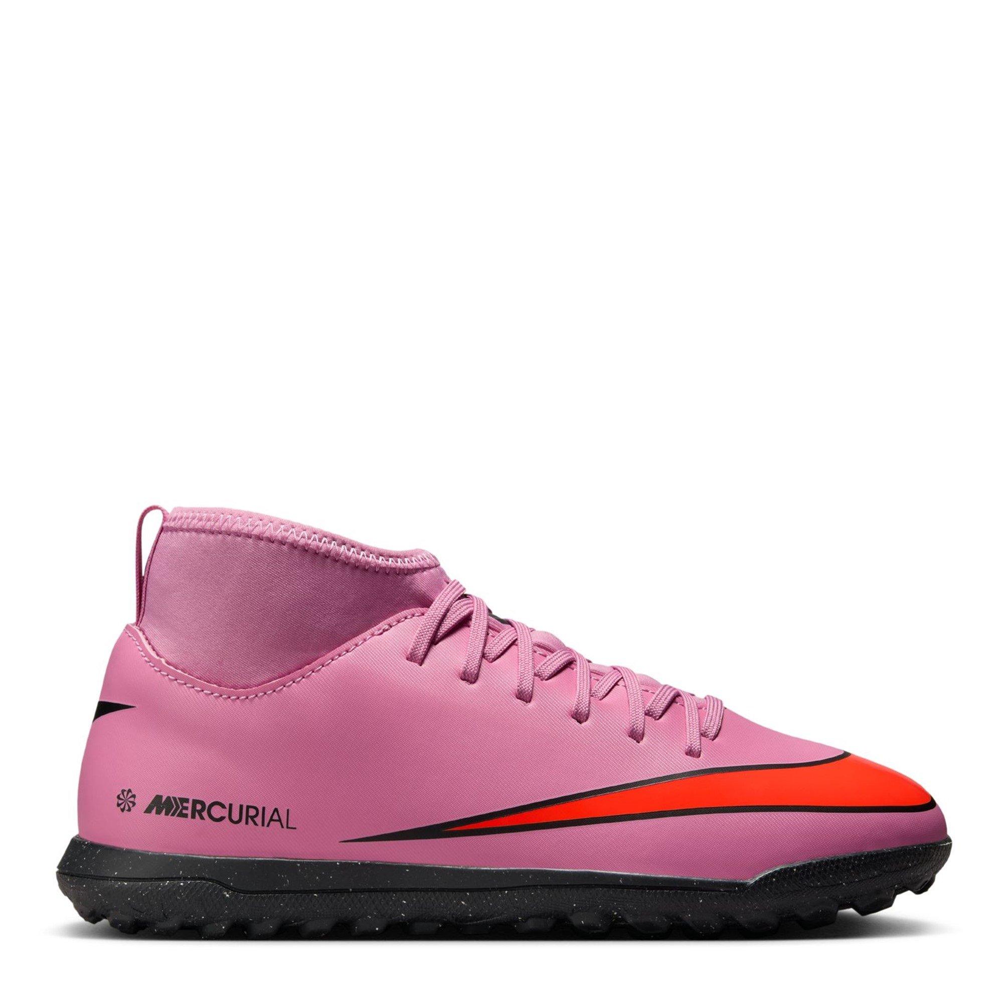 Roze/Zwart - Nike - Mercurial Superfly 10 Club Juniors Astro Turf Football Boots - 1