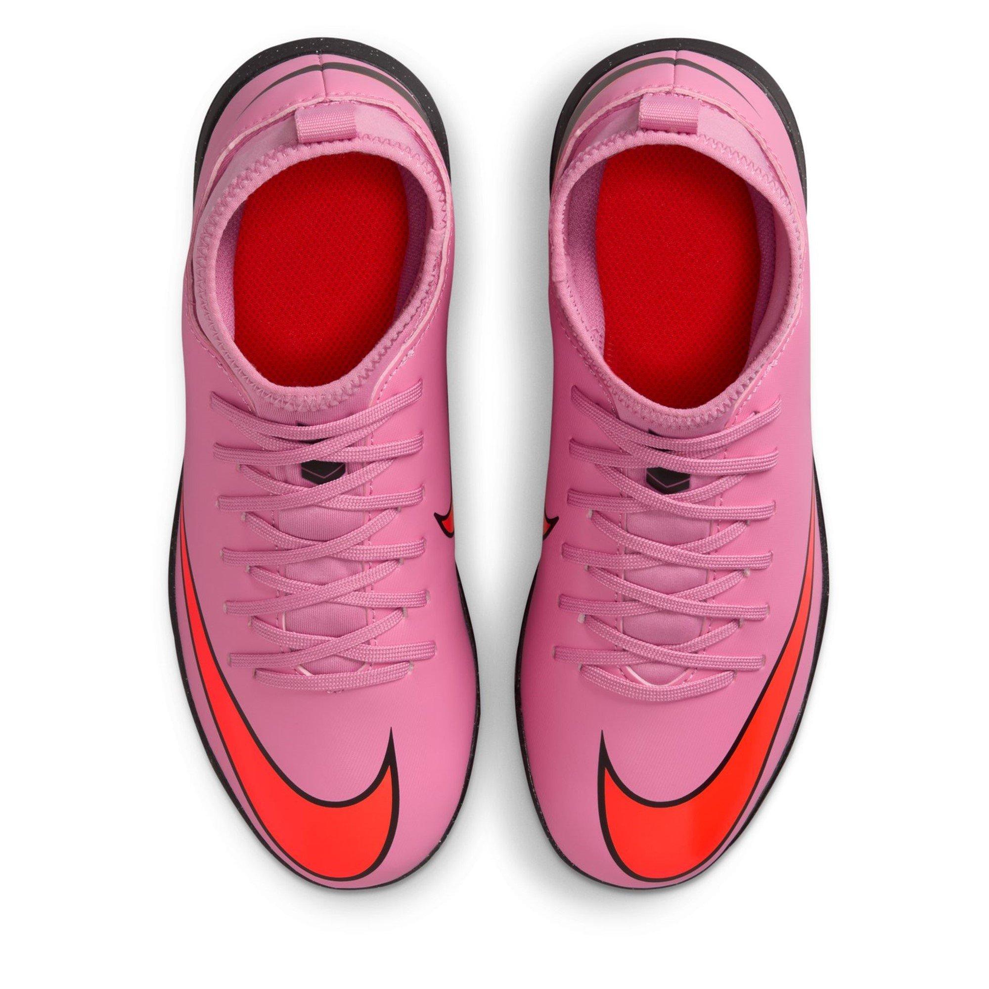 Pink/Black - Nike - Mercurial Superfly 10 Club Juniors Astro Turf Football Boots - 6