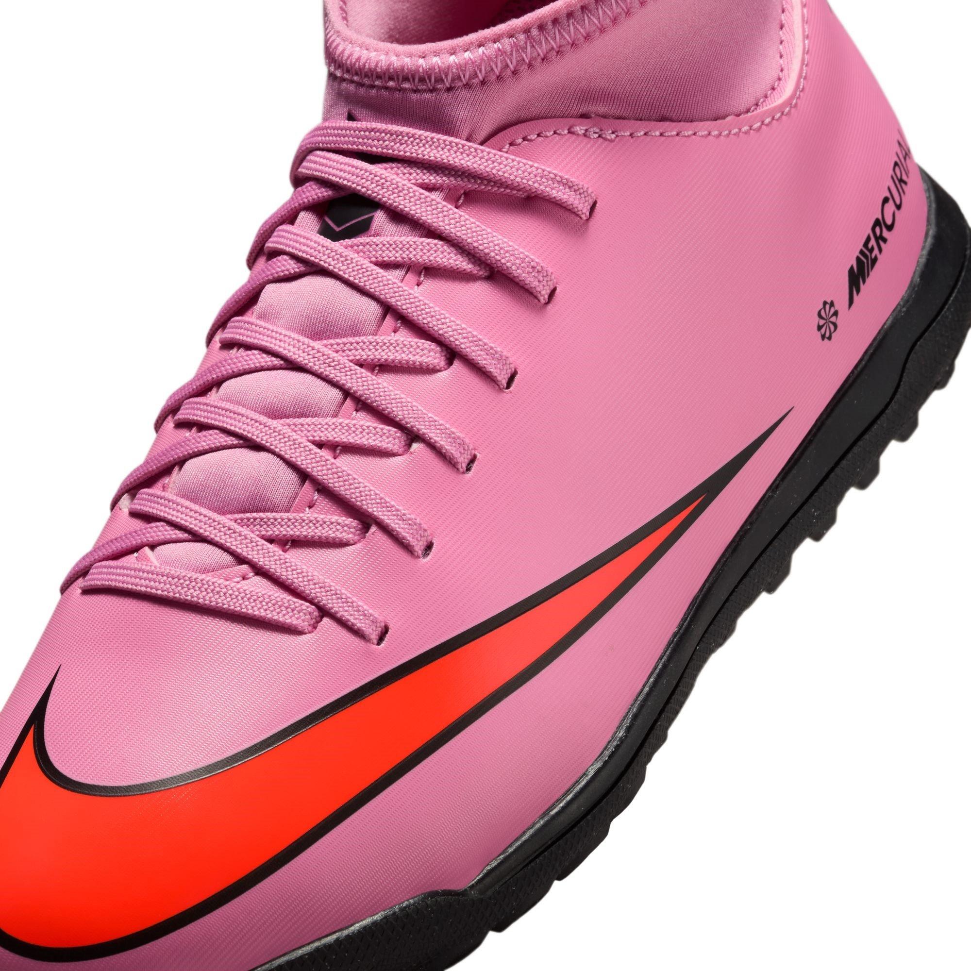Pink/Black - Nike - Mercurial Superfly 10 Club Juniors Astro Turf Football Boots - 7