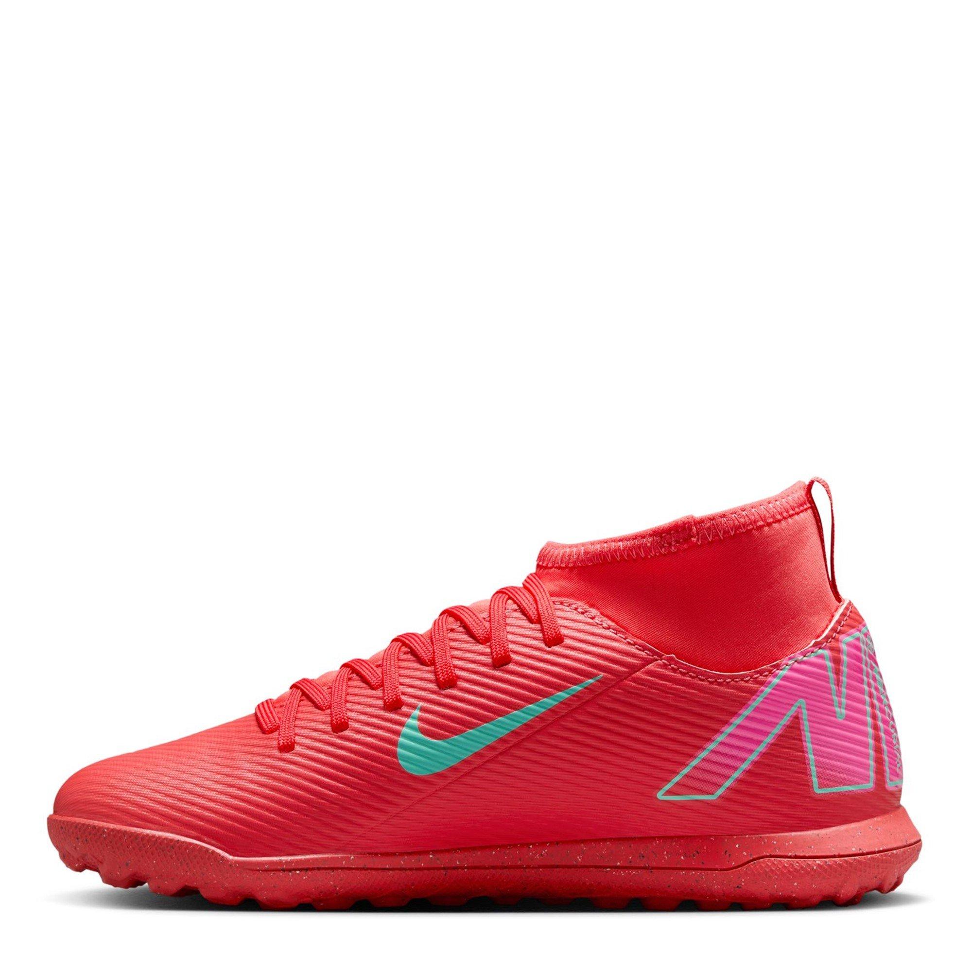 Vermelho/Verde - Nike - Mercurial Superfly 10 Club Juniors Astro Turf Football Boots - 2
