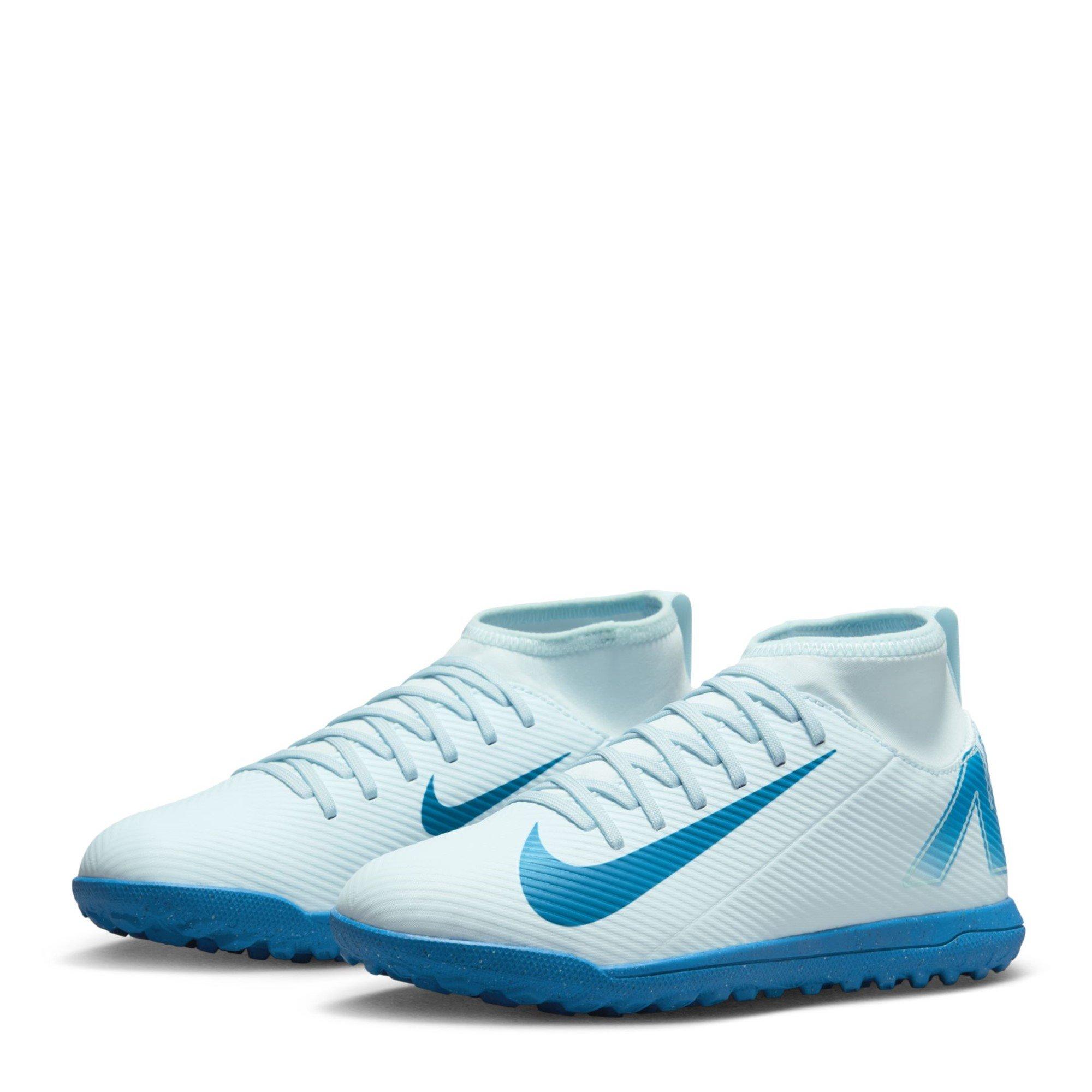 Blue/Baltic - Nike - Mercurial Superfly 10 Club Juniors Astro Turf Football Boots - 4