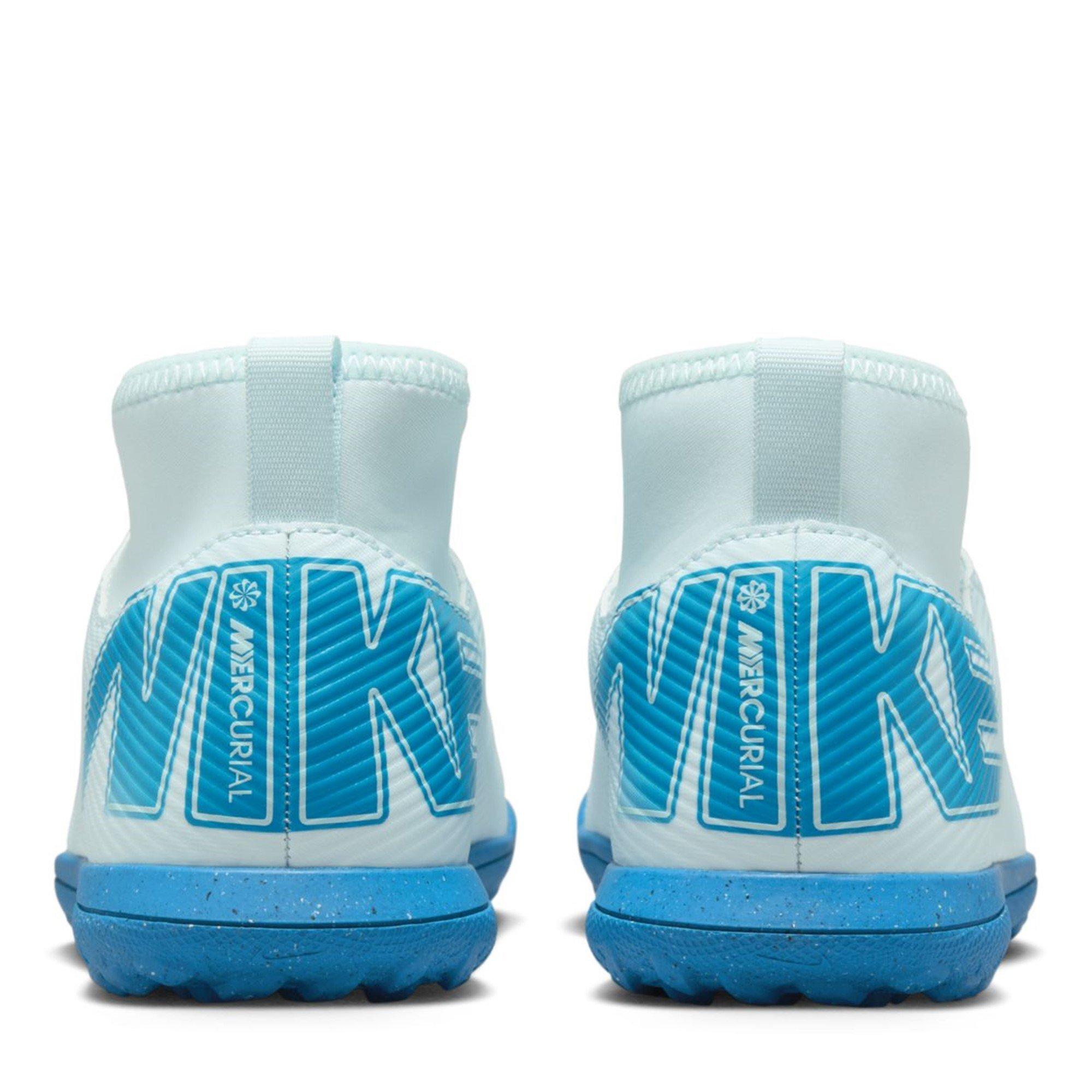 Blue/Baltic - Nike - Mercurial Superfly 10 Club Juniors Astro Turf Football Boots - 6