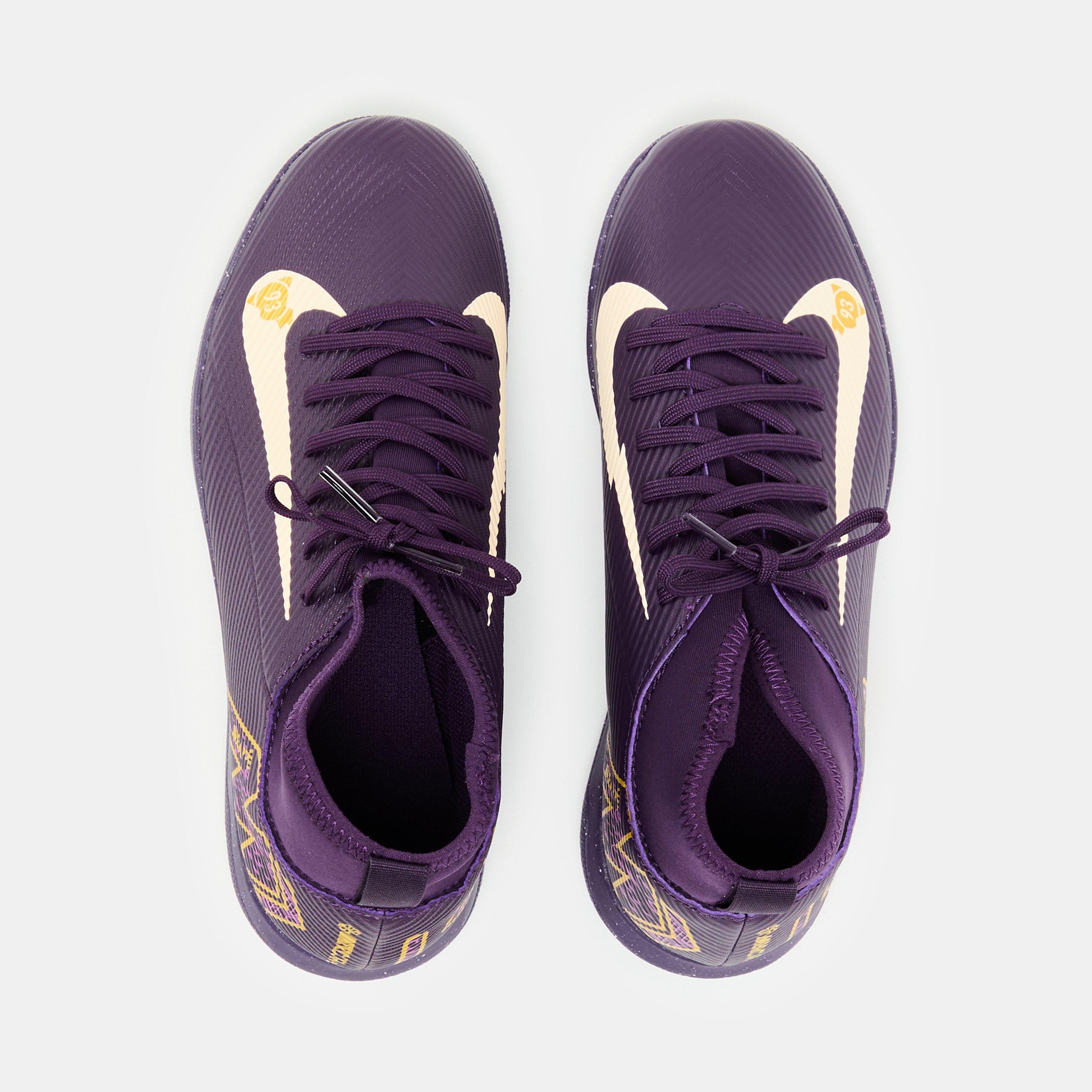 Paars/Ivoor - Nike - Mercurial Superfly 10 Club Juniors Astro Turf Football Boots - 6