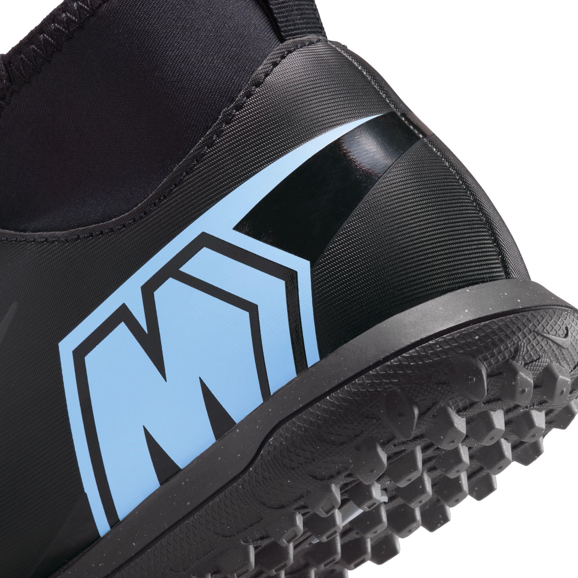 Black/Black - Nike - Mercurial Superfly 10 Club Juniors Astro Turf Football Boots - 8