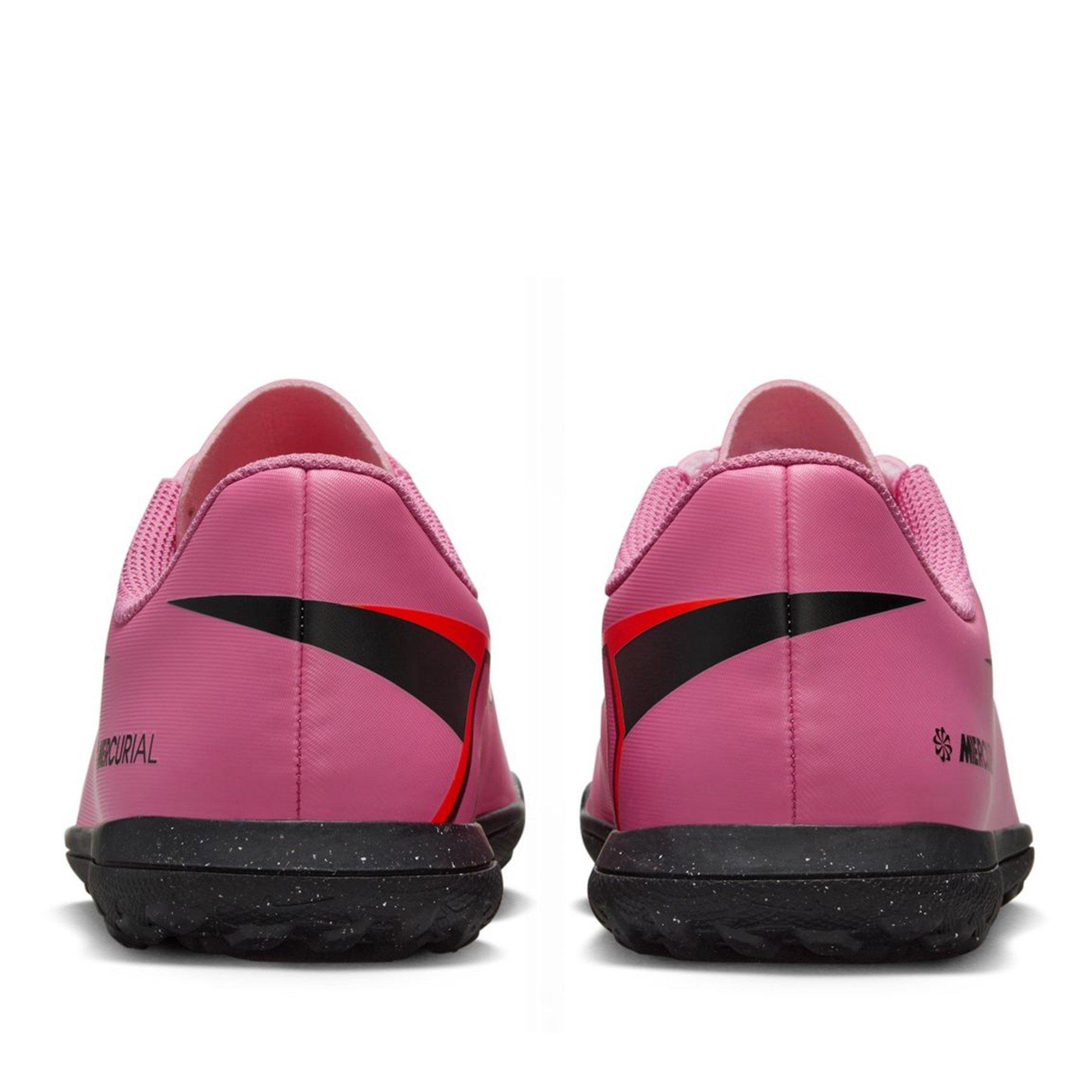 Pink/Black - Nike - Mercurial Vapor 16 Club Juniors Astro Turf Football Boots - 5
