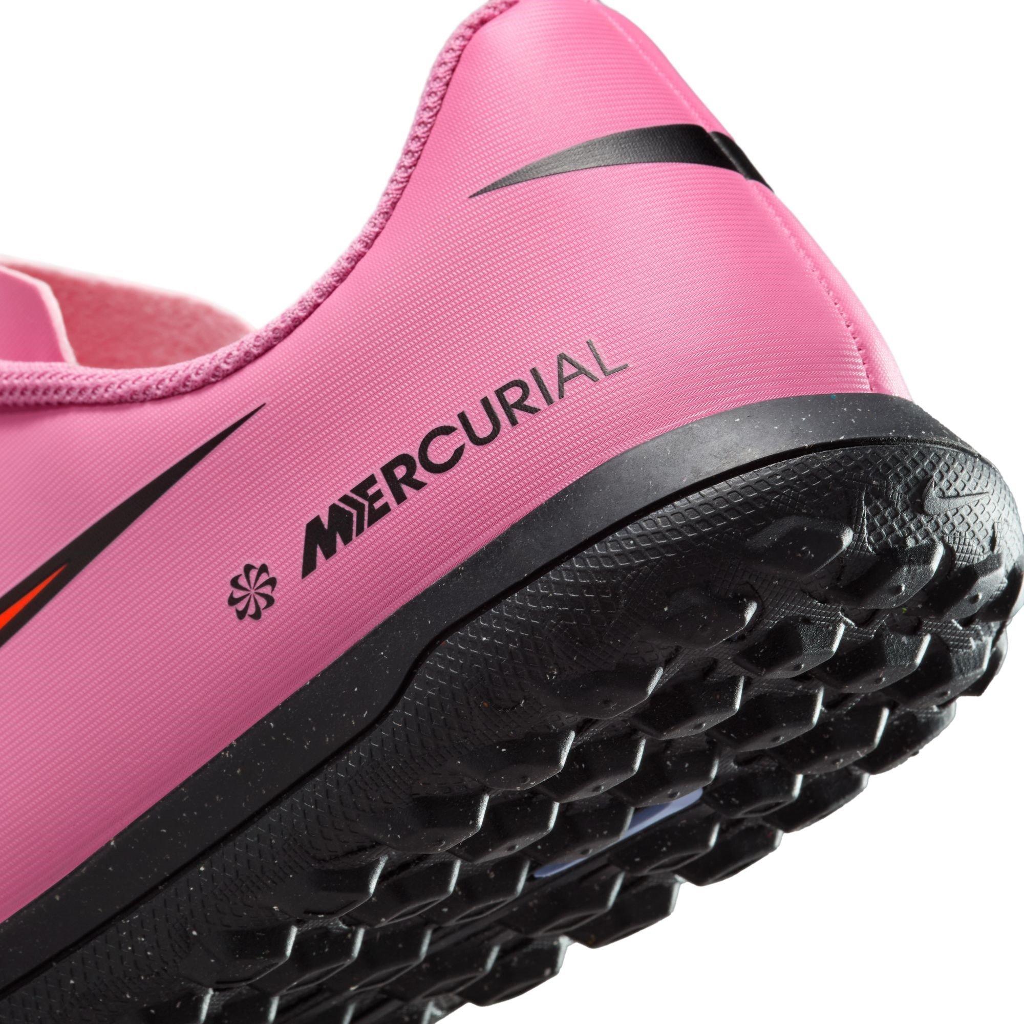 Pink/Black - Nike - Mercurial Vapor 16 Club Juniors Astro Turf Football Boots - 8