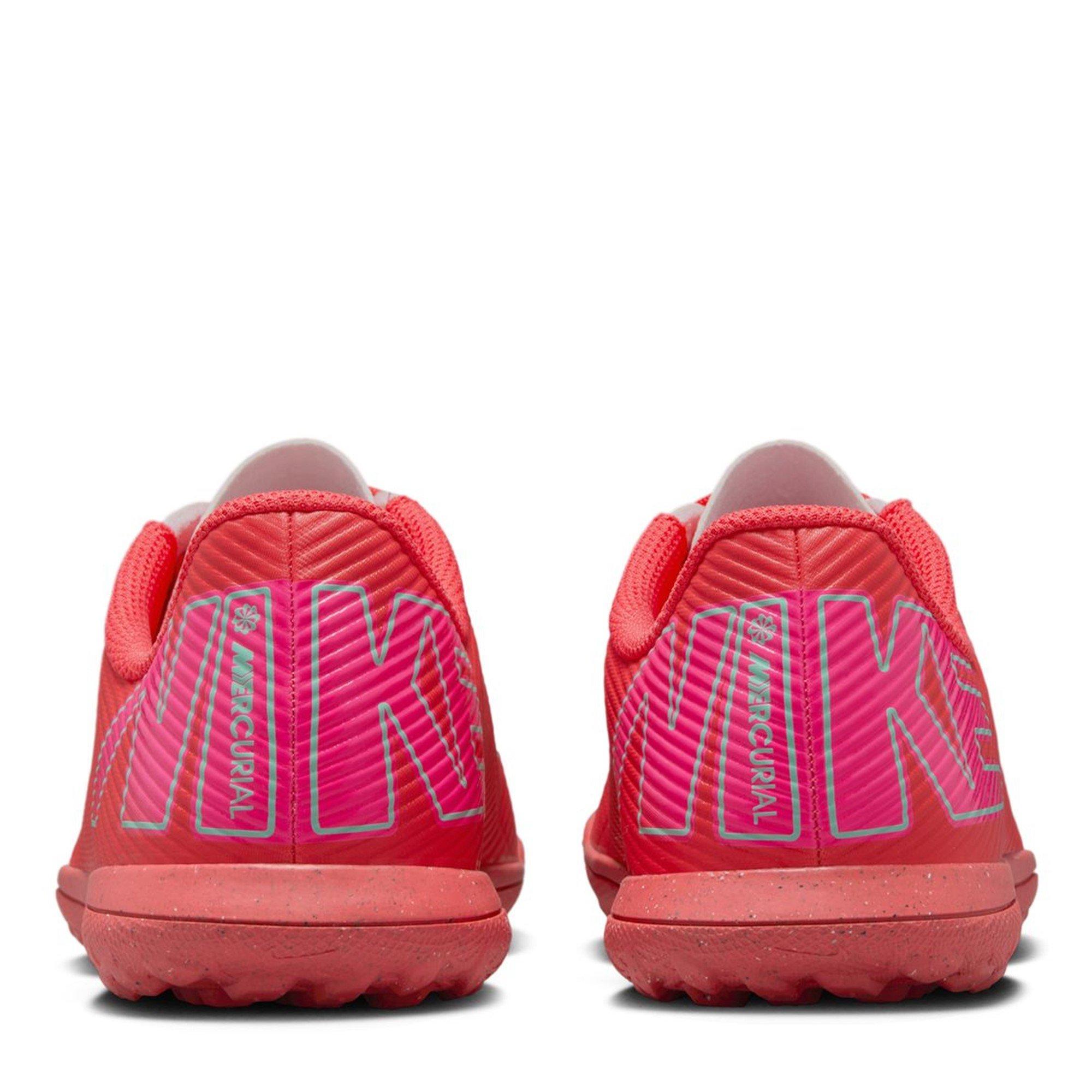 Rød/Grøn - Nike - Mercurial Vapor 16 Club Juniors Astro Turf Football Boots - 5