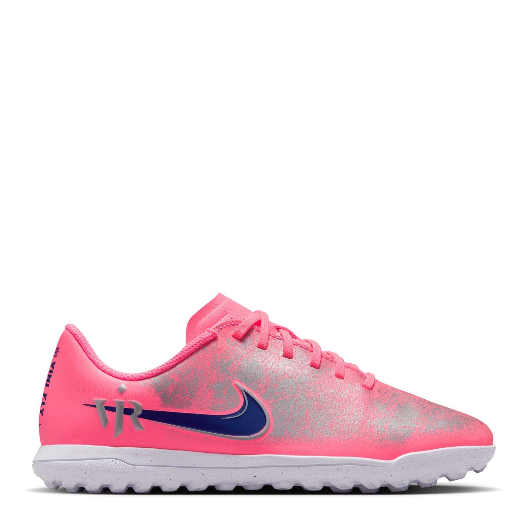 Nike Boys Mercurial Vapor 16 Club Juniors Astro Turf Football Boots - Pink/Black - 5.5 (38.5)