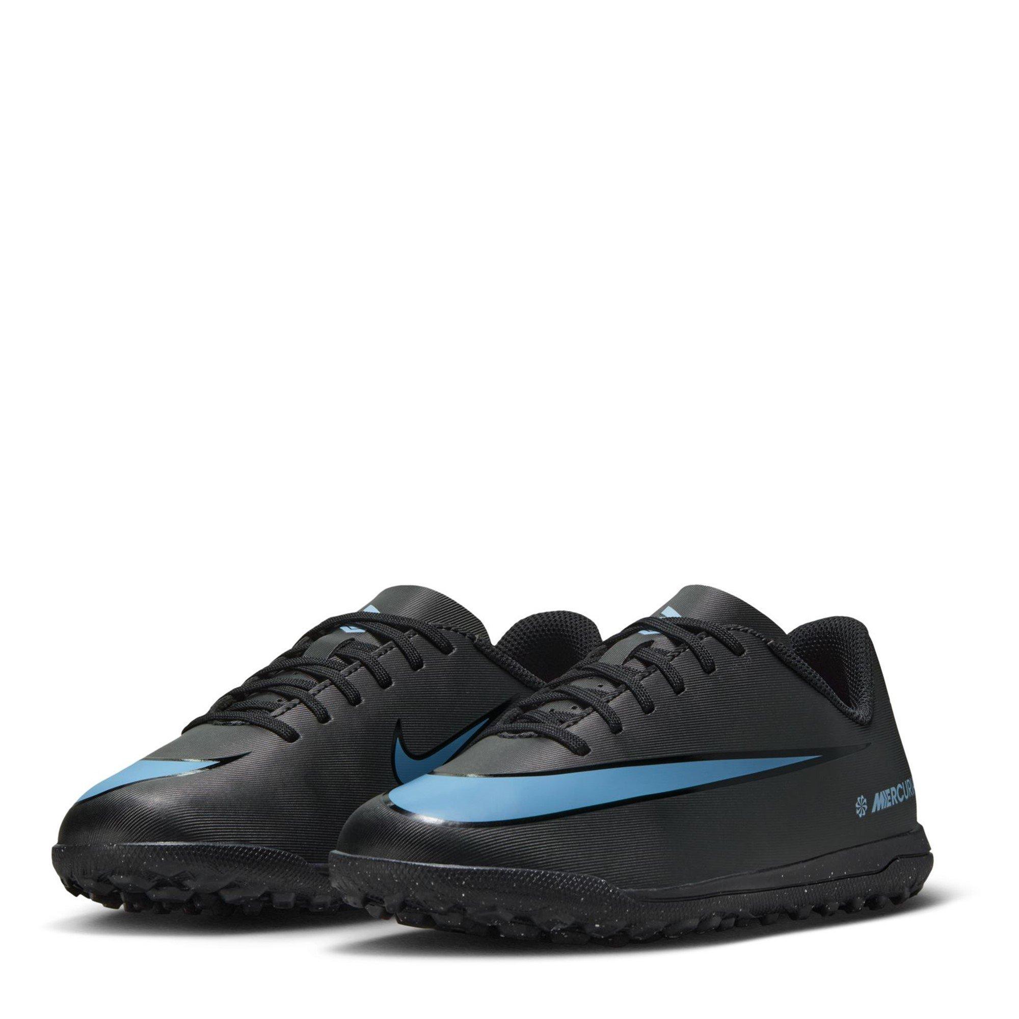 Black/Blue - Nike - Mercurial Vapor 16 Club Juniors Astro Turf Football Boots - 4
