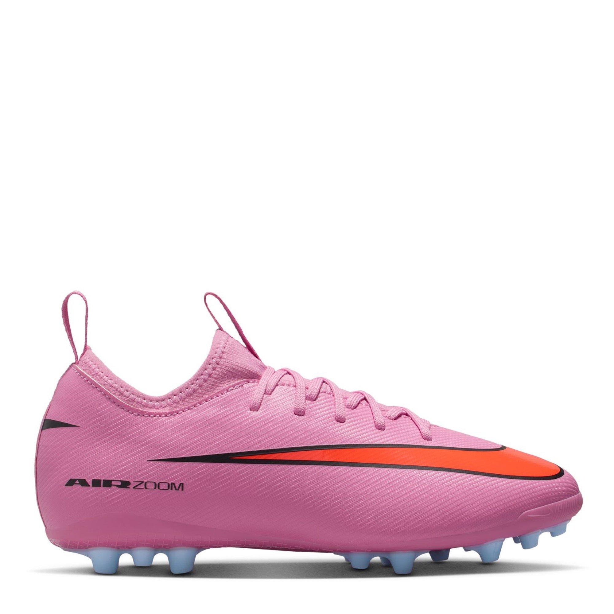 Pink/Black - Nike - Zoom Mercurial Vapor 16 Academy Juniors Artificial Ground Football Boots - 1