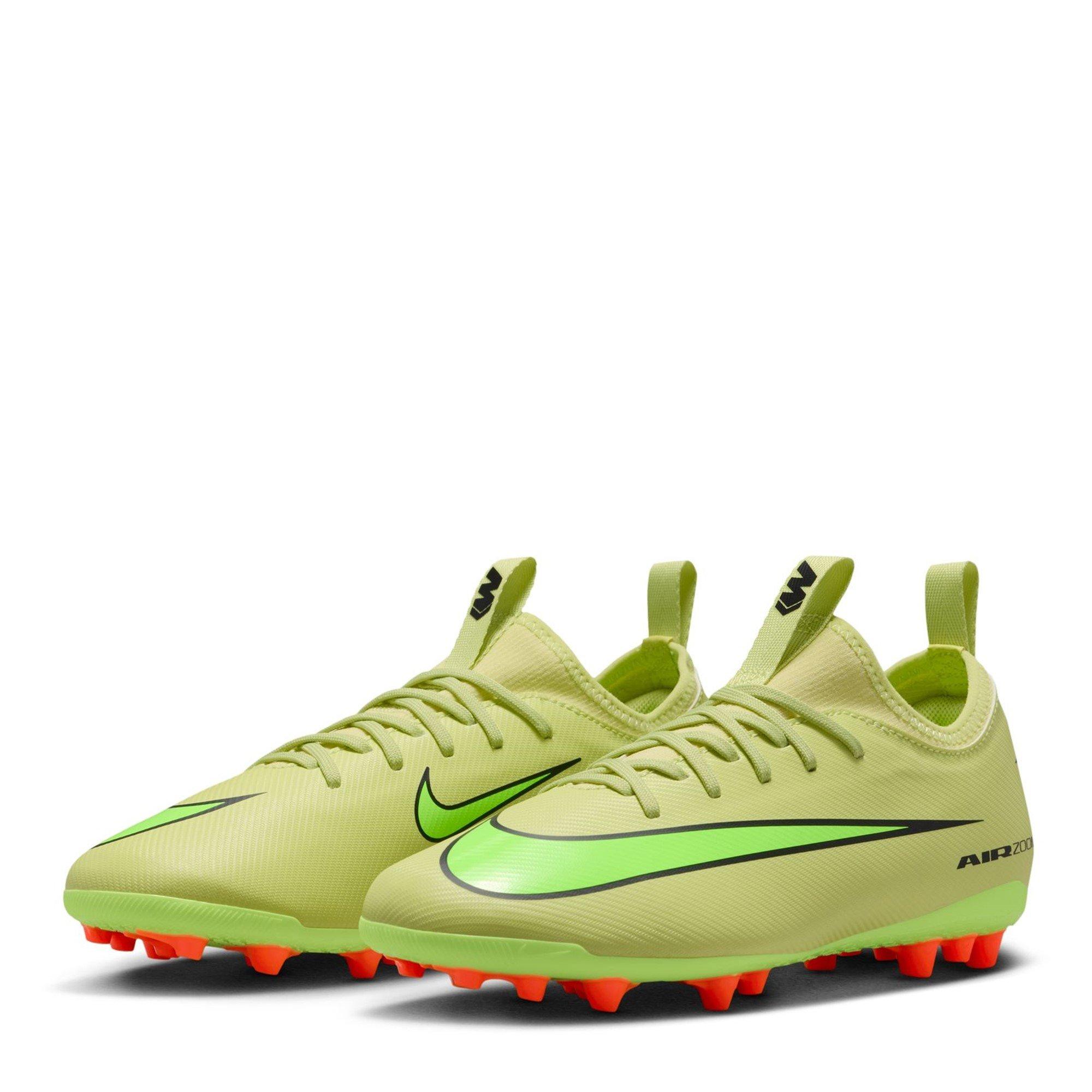 Volt/Crimson - Nike - Zoom Mercurial Vapor 16 Academy Juniors Artificial Ground Football Boots - 4