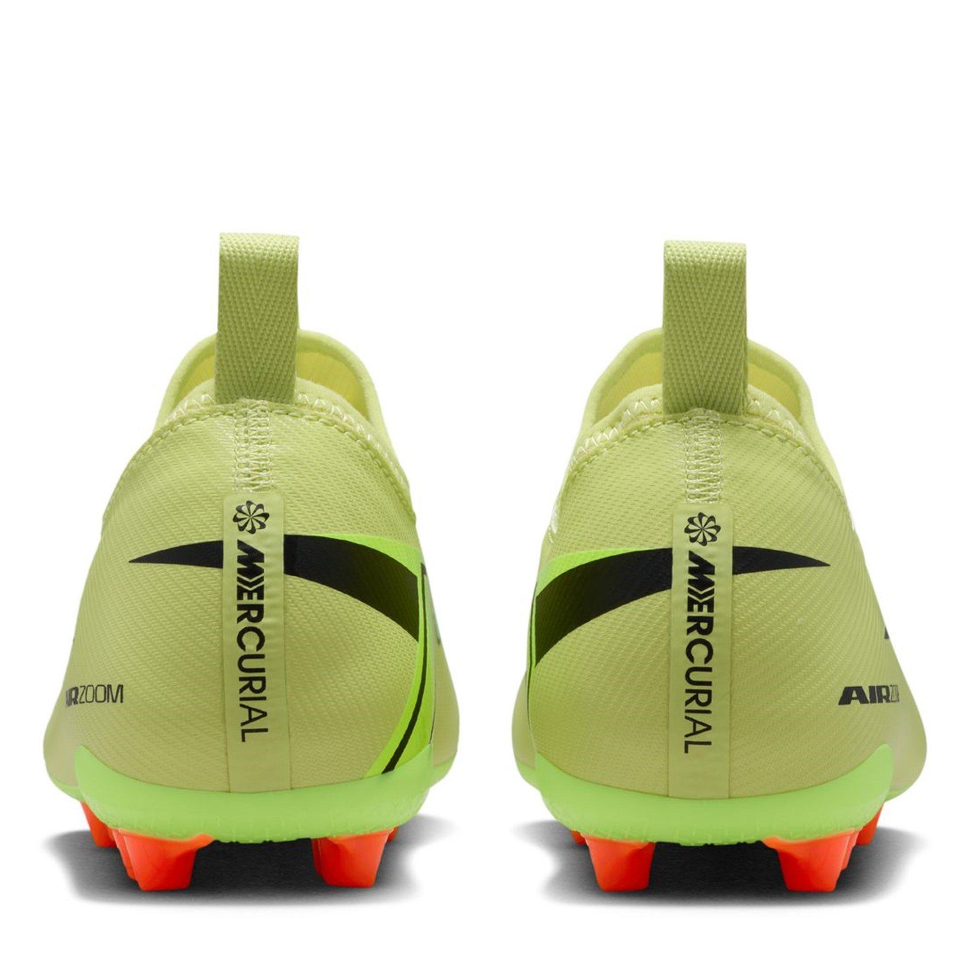 Volt/Crimson - Nike - Zoom Mercurial Vapor 16 Academy Juniors Artificial Ground Football Boots - 5