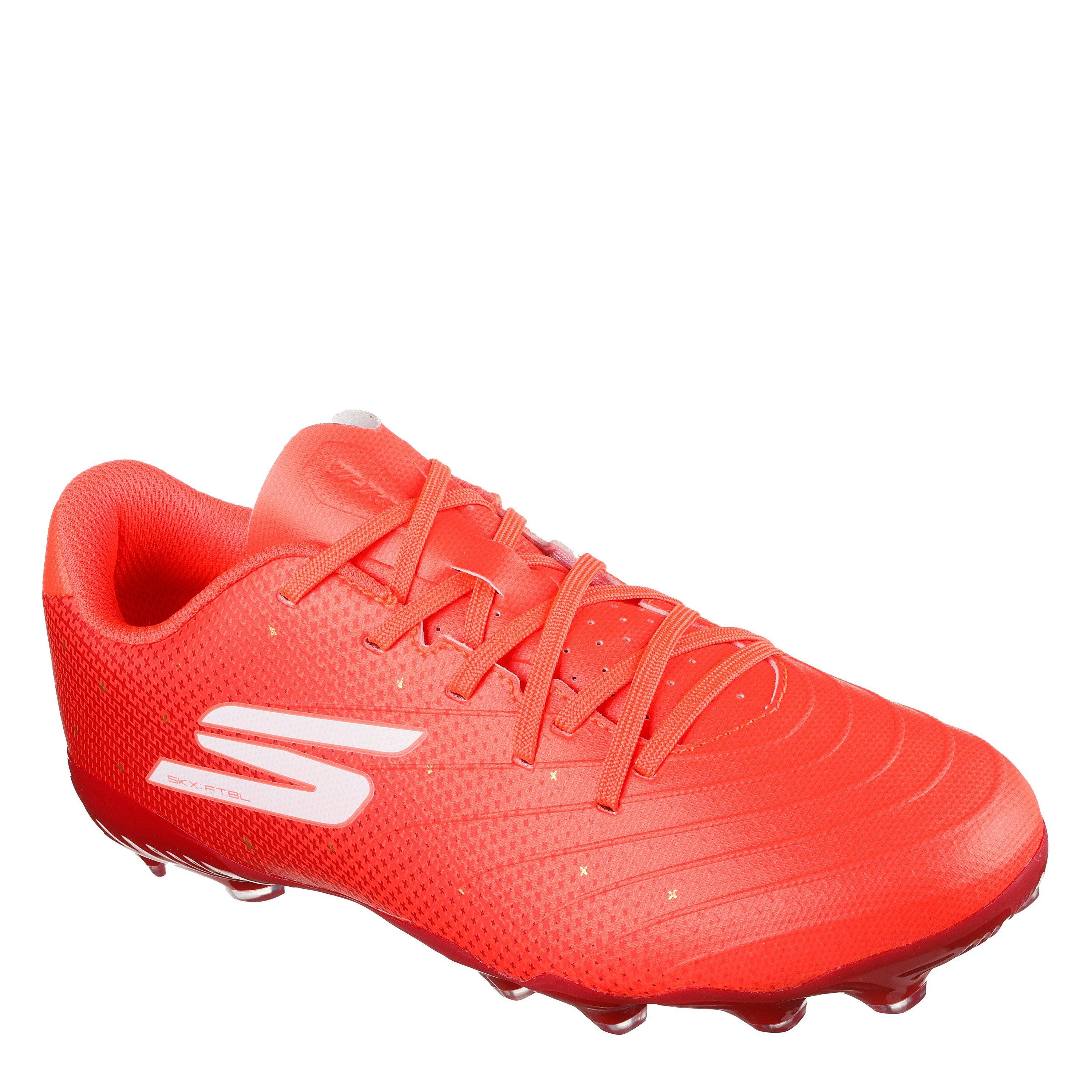 Coral - Skechers - SKX 1 Junior Astro Turf Football Boots - 3