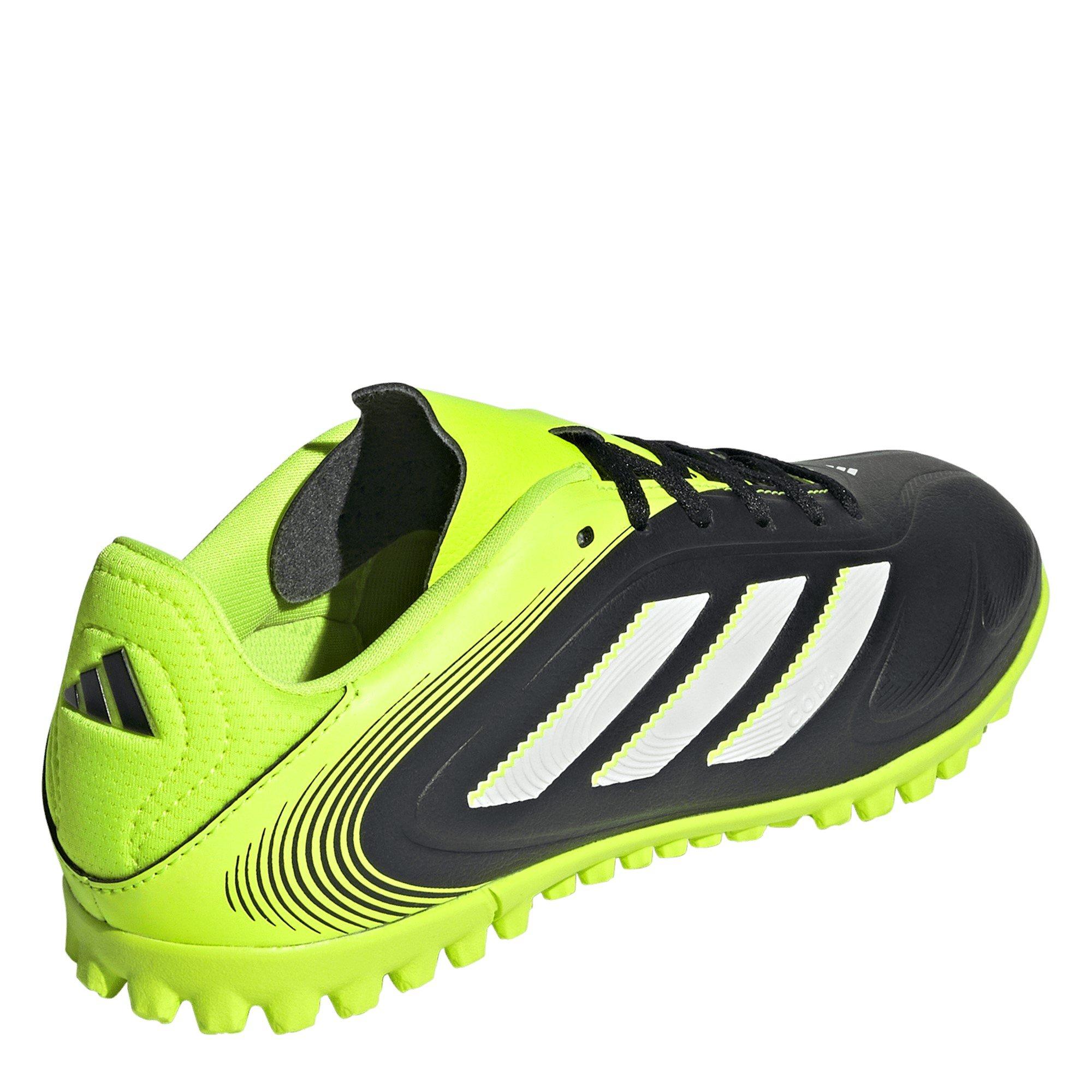Black/Lemon - adidas - Copa Pure 3 Club Junior Astro Turf Football Boots - 4