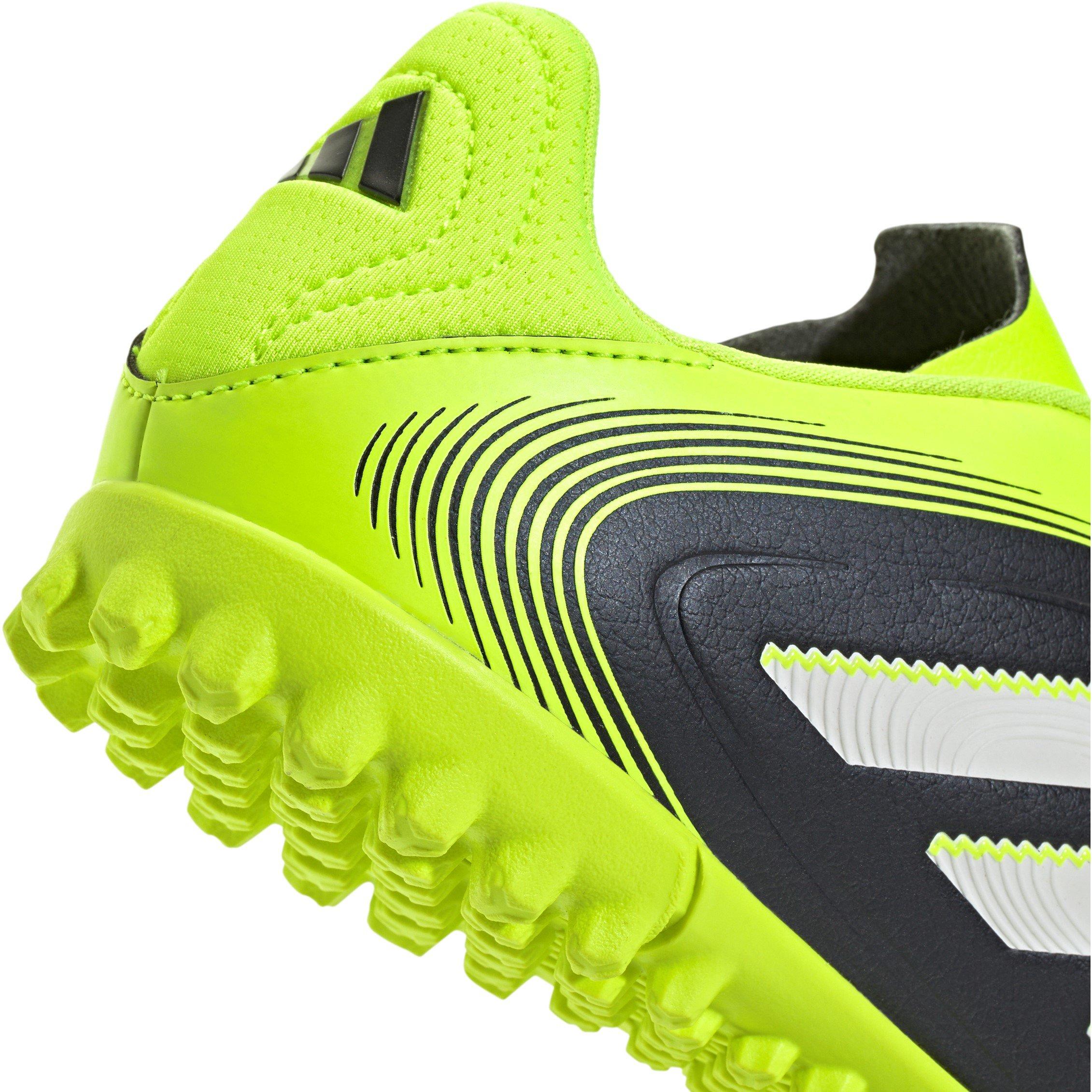 Black/Lemon - adidas - Copa Pure 3 Club Junior Astro Turf Football Boots - 7
