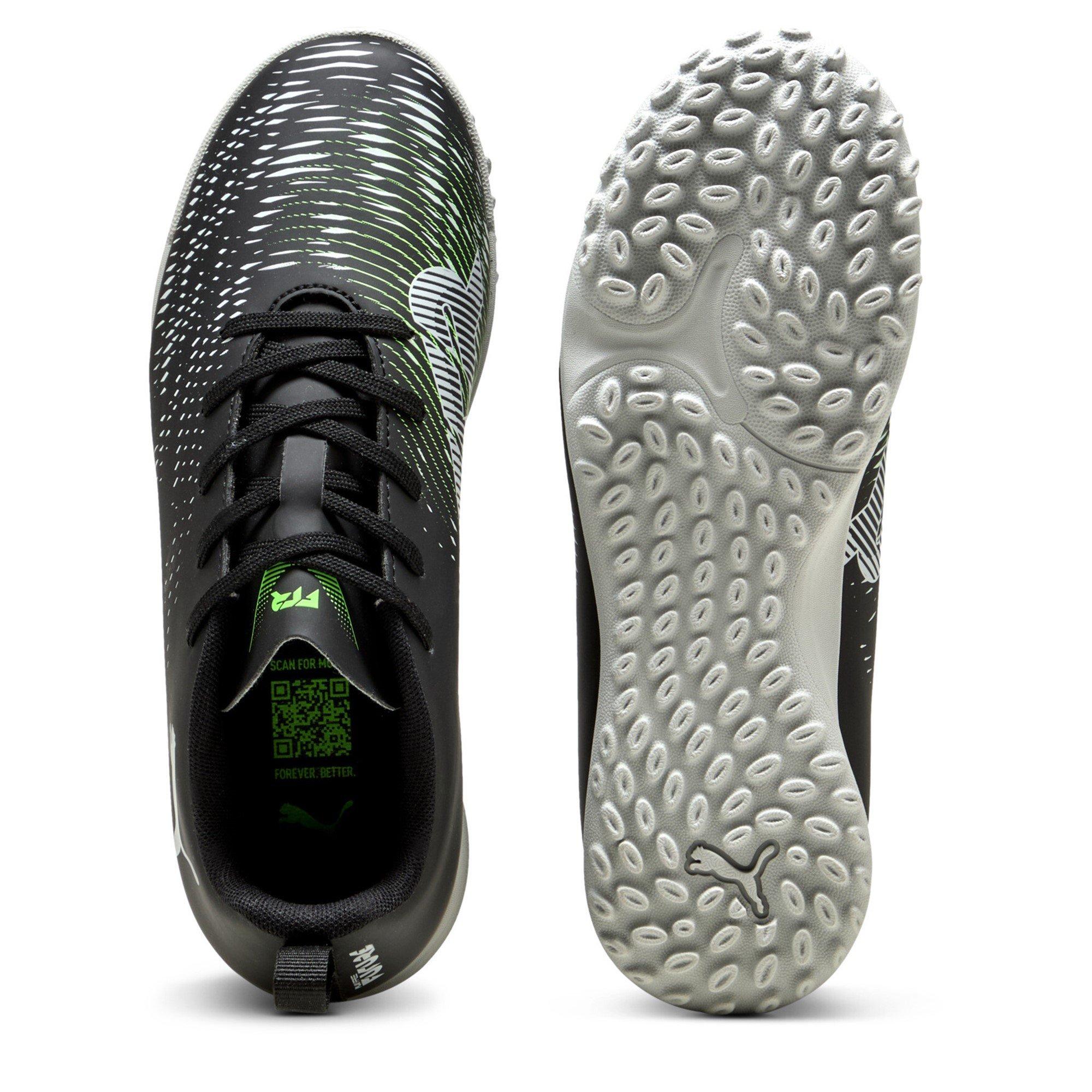 Noir/Vert - Puma - Future 8 Play Astro Turf Football Boots Juniors - 3