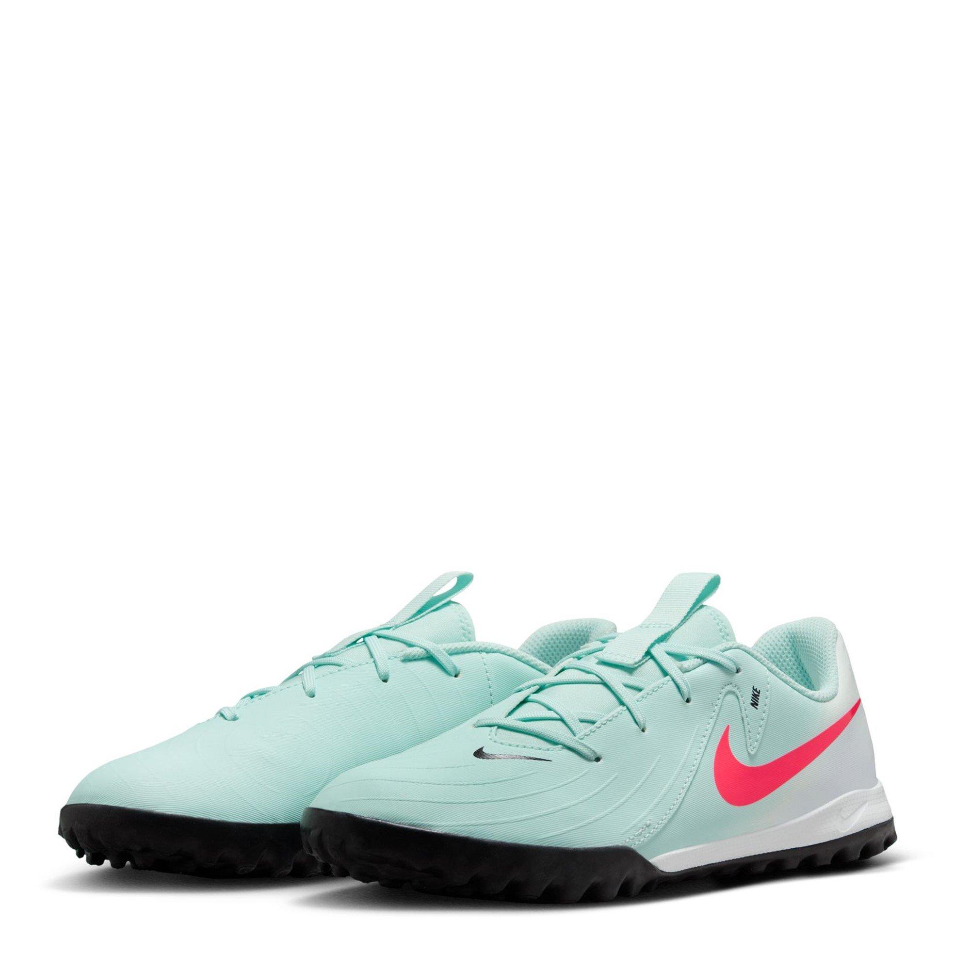 Mint/Rød - Nike - Phantom GX 2 Club Junior Astro Turf Football Boots - 4