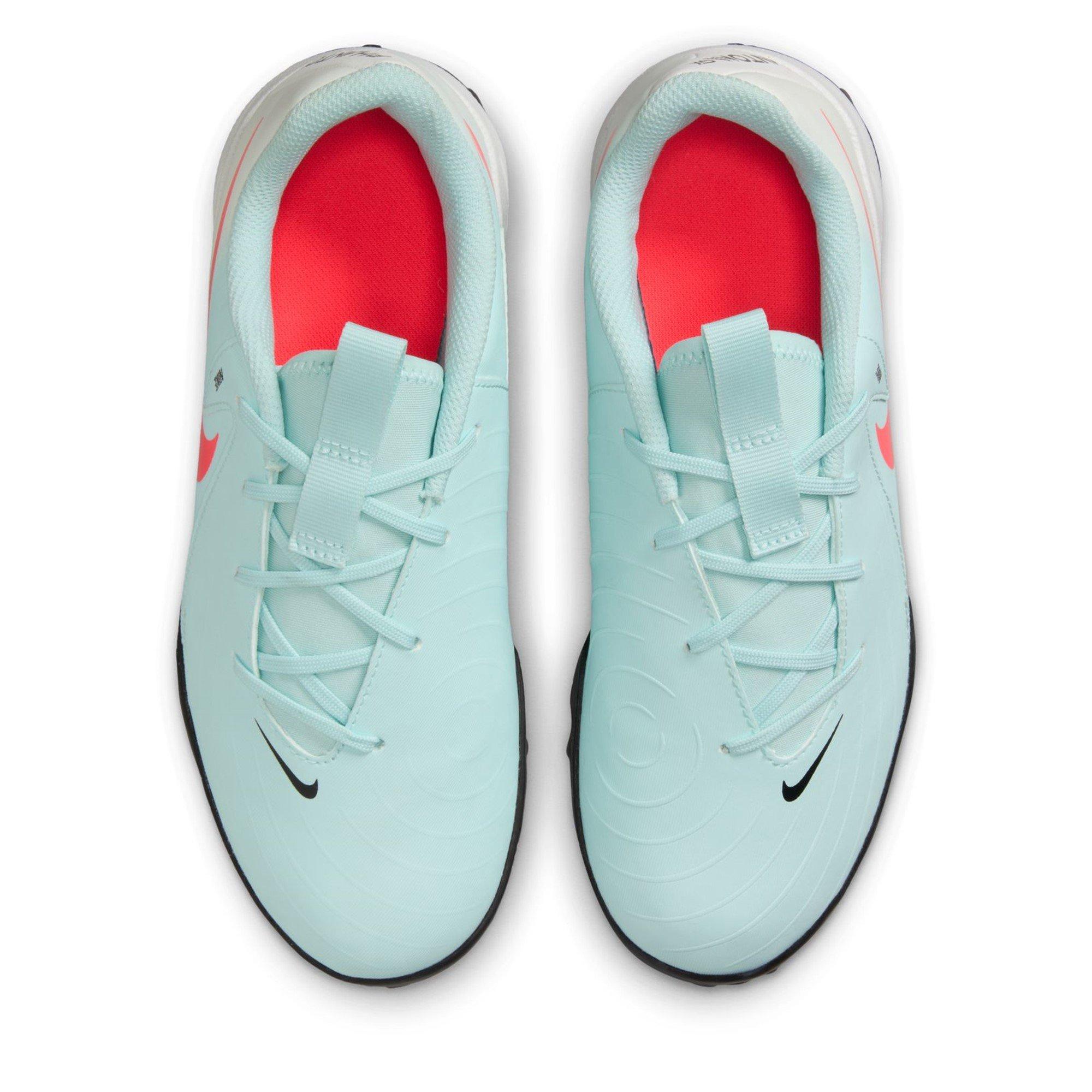 Mint/Rød - Nike - Phantom GX 2 Club Junior Astro Turf Football Boots - 6